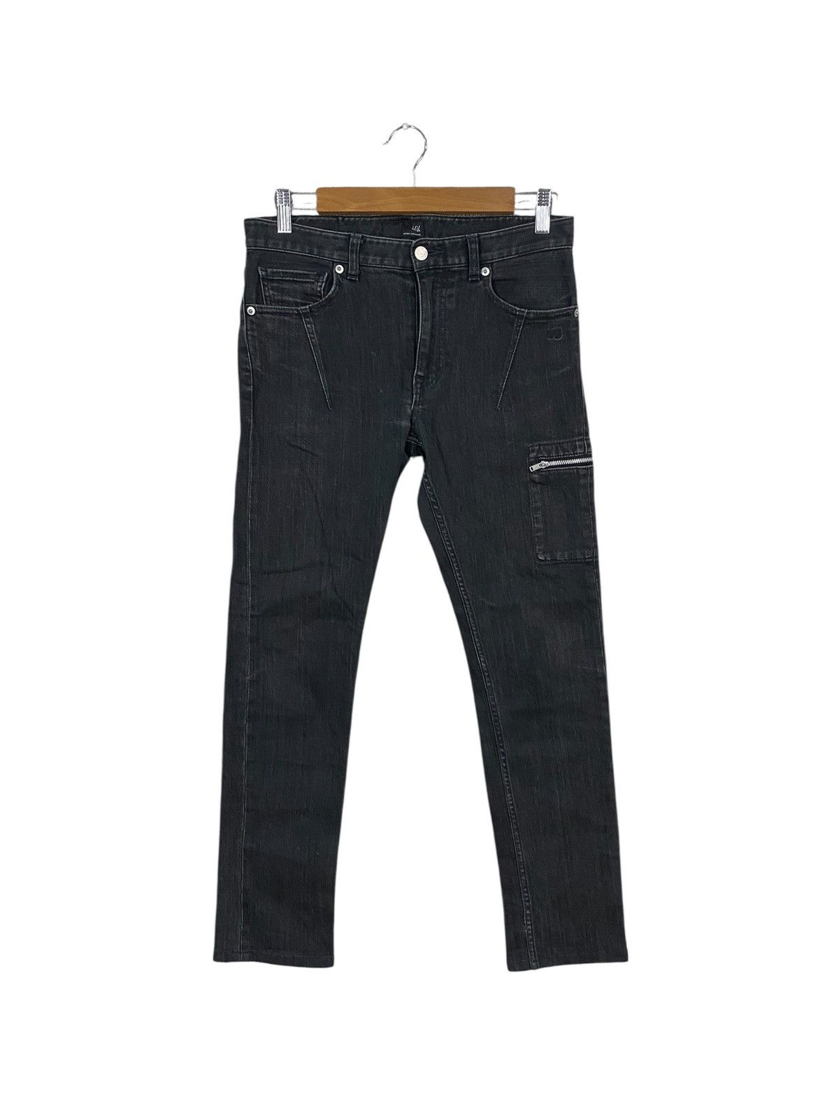 Undercover × Uniqlo Uniqlo x undercover black strech denim Size US 30 / EU 46 - 1 Thumbnail
