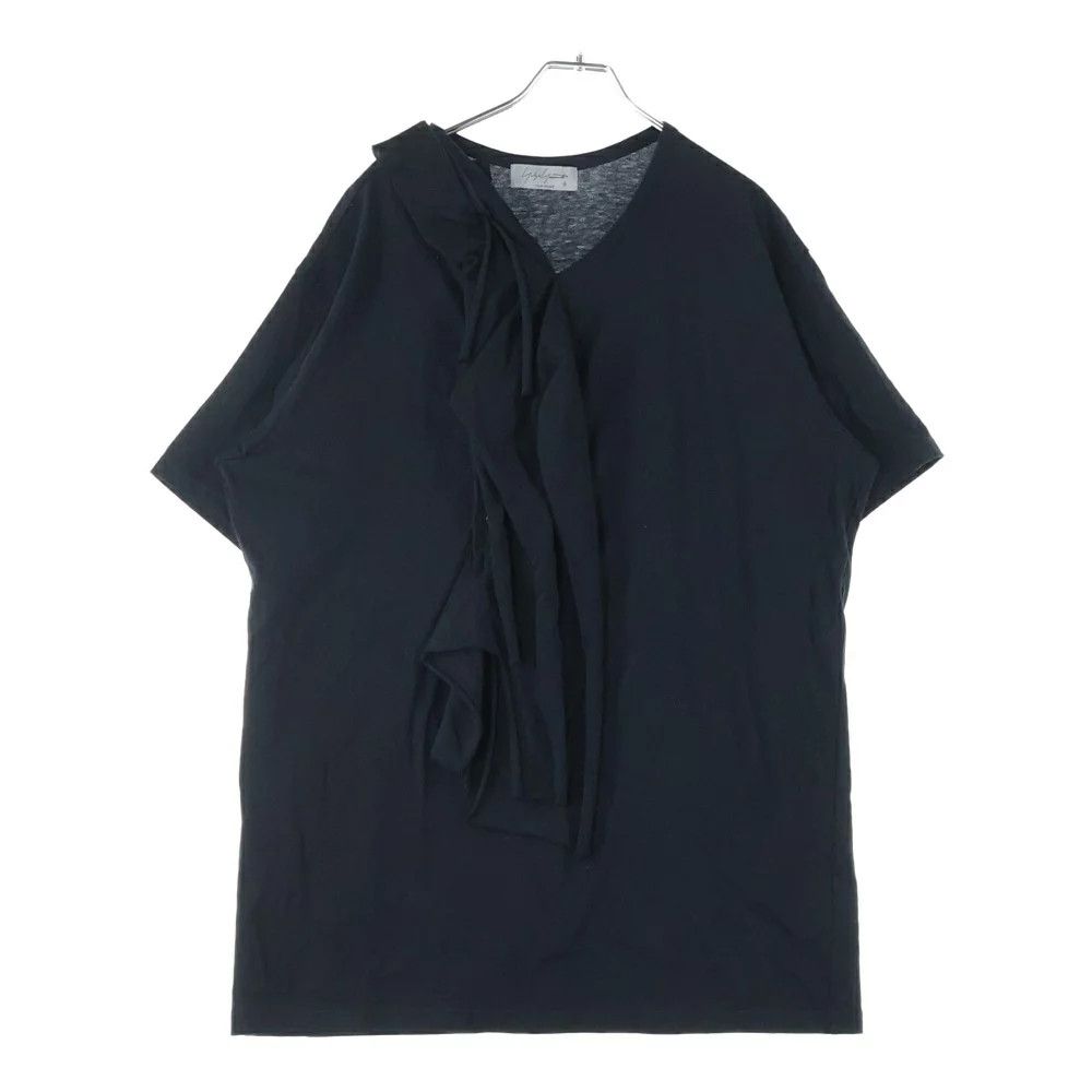 Yohji Yamamoto YOHJI YAMAMOTO POUR HOMME // Henley neck T-shirt Size US L / EU 52-54 / 3 - 1 Thumbnail