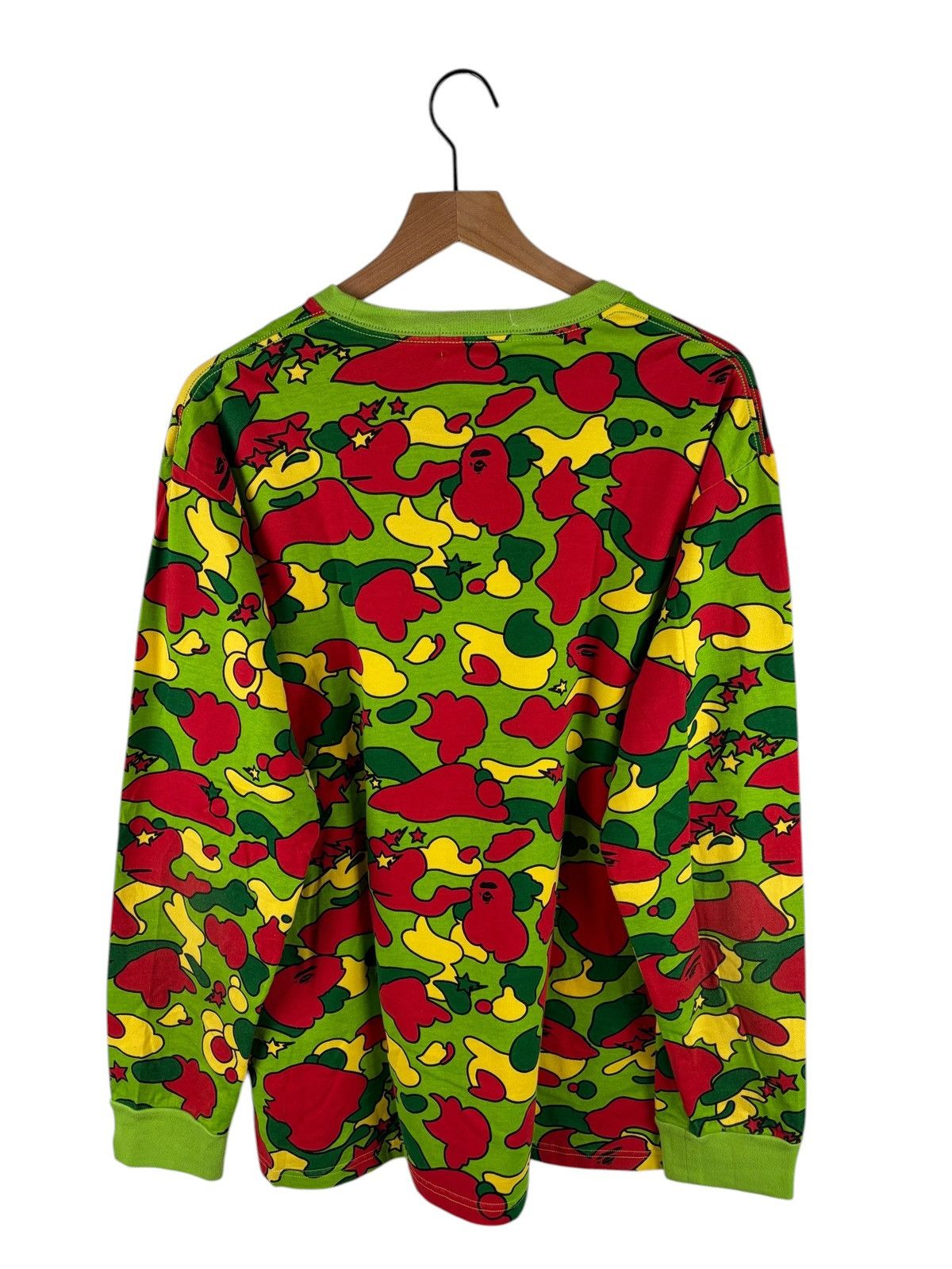 Bape Bape Sta Camo Collage Logo L/S Tee Size US XL / EU 56 / 4 - 4 Thumbnail