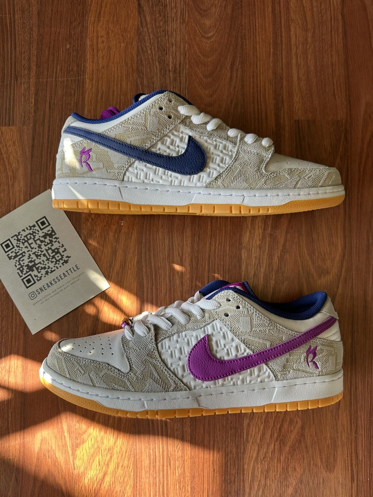 image of Nike Sb Dunk Low Rayssa Leal Size 11M Fz5251-001 Shoes in Blue, Men's