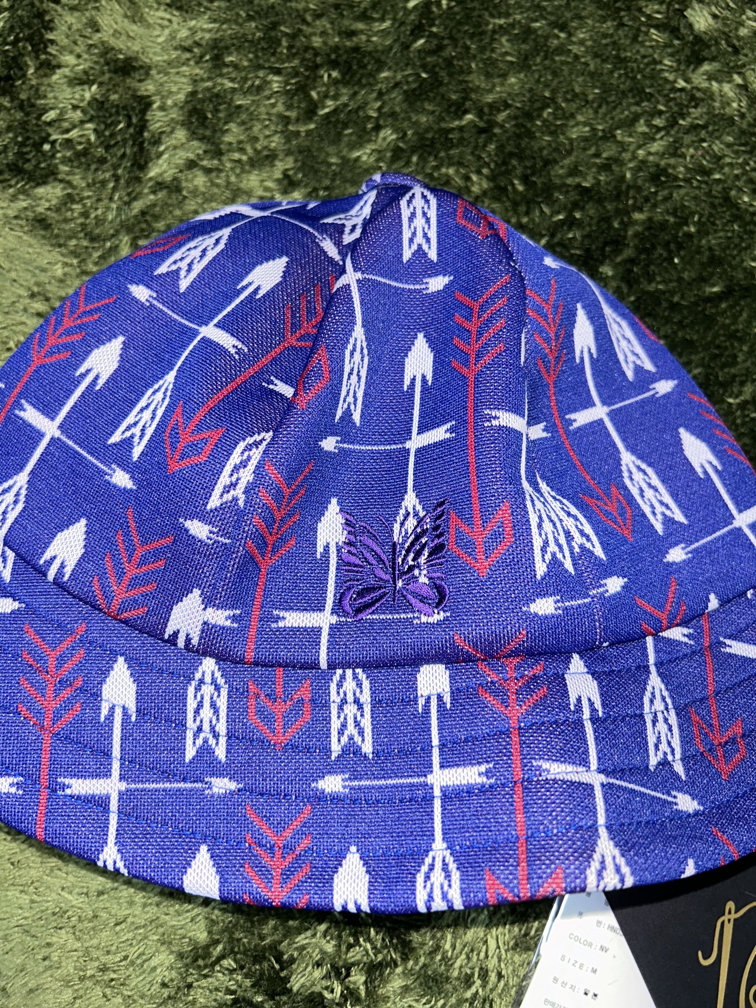 Needles [M] needles poly jacquard bermuda hat bucket hat Size ONE SIZE - 2 Thumbnail