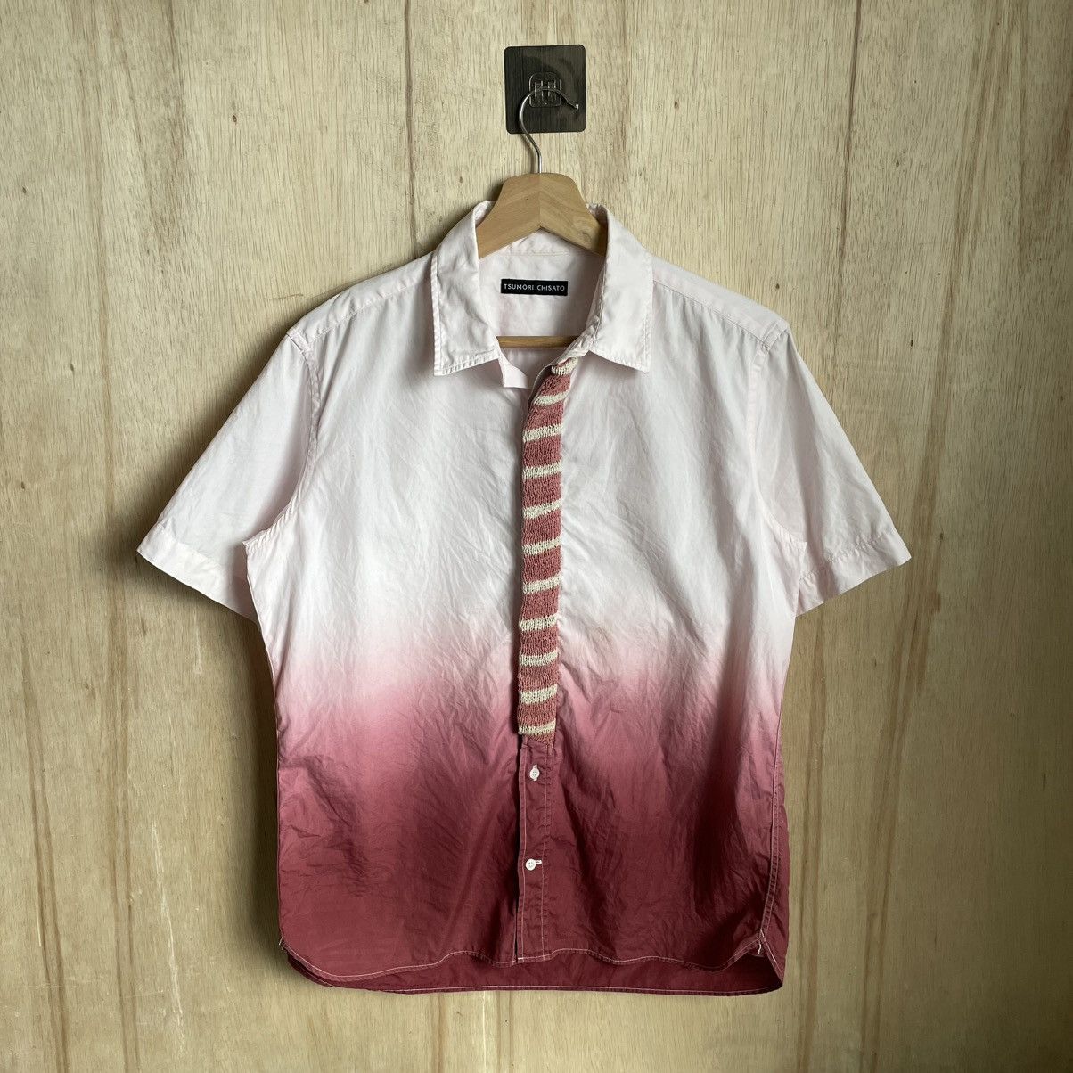 Issey Miyake Issey Miyake Tie Shirt 🍒 Size US M / EU 48-50 / 2 - 1 Thumbnail