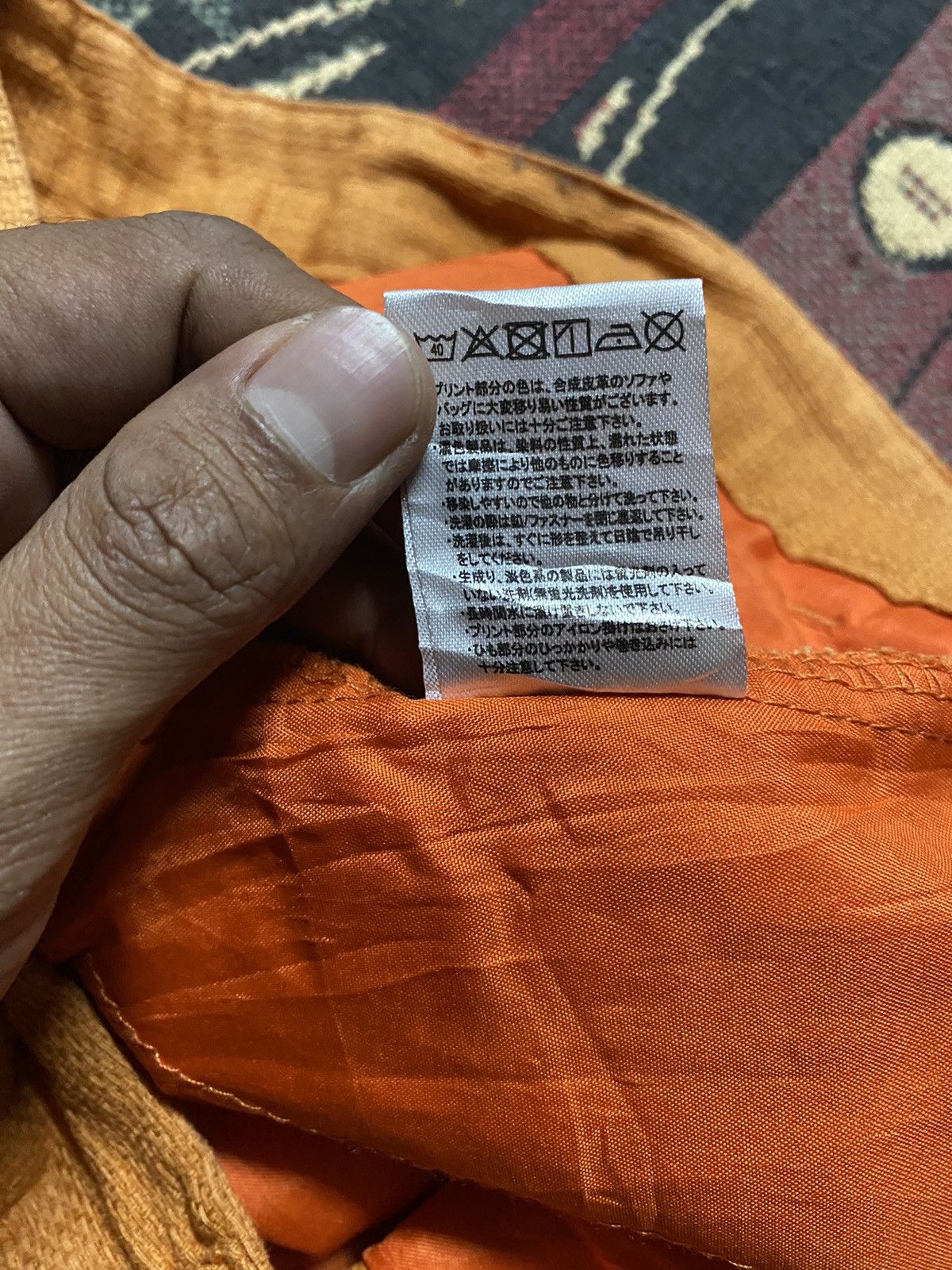 Japanese Brand × Vintage Vintage Short Pants Free Nature Linen Orange Size US 34 / EU 50 - 8 Thumbnail