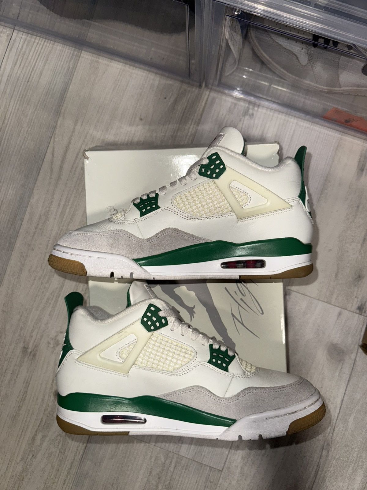 Nike SB Air Jordan 4 Retro SP SB Pine Green Size US 9 / EU 42 - 3 Thumbnail