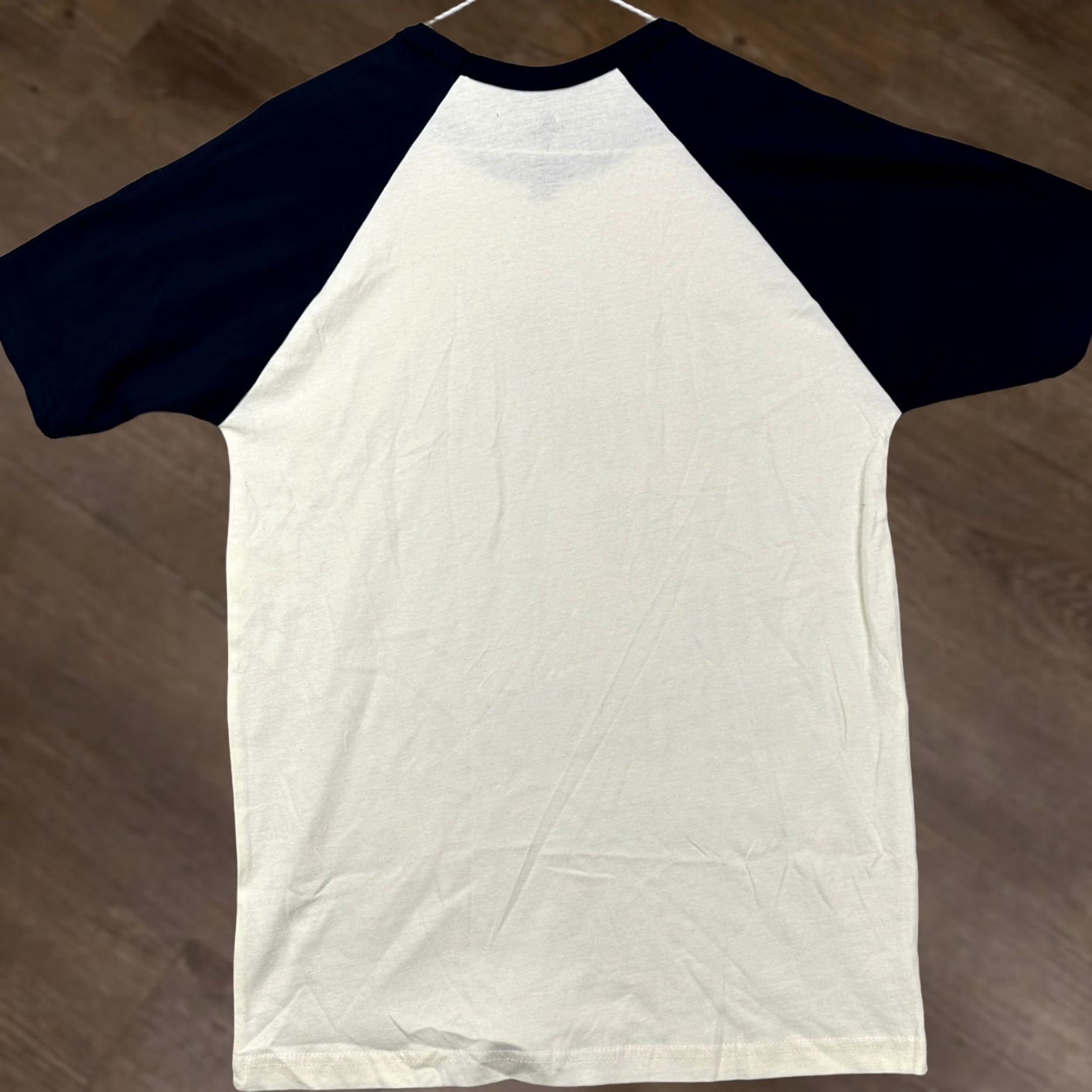 Disney Disney Walt Mens Small T-Shirt Cream Black Mickey Mouse Baseball Tee Shirt Size US S / EU 44-46 / 1 - 1 Thumbnail