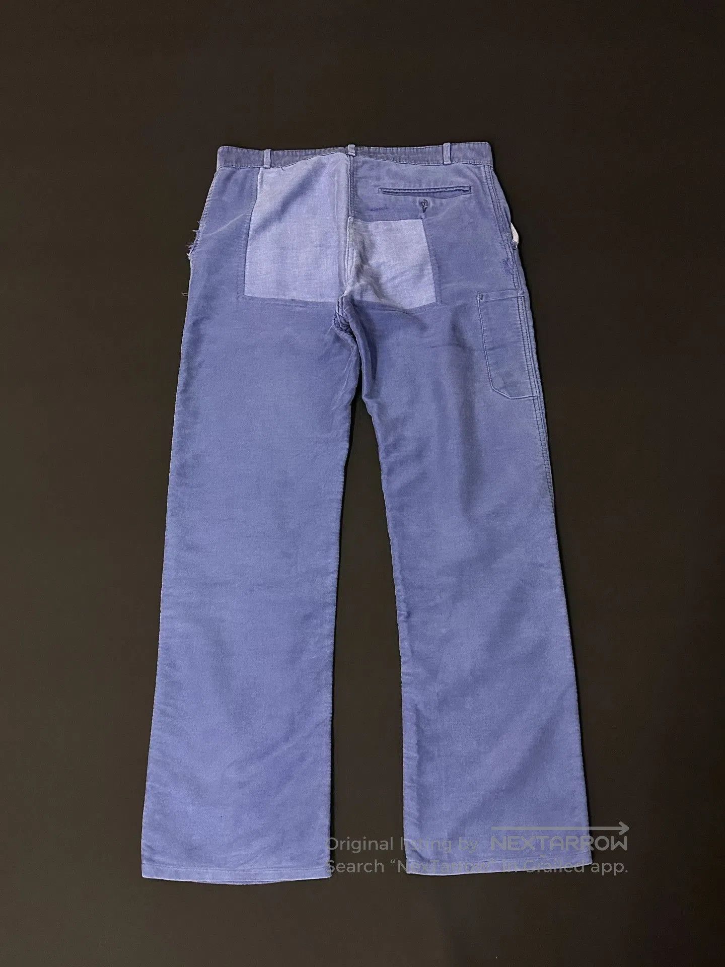 Vintage Vintage French Workwear Moleskin Boro Pants. Size US 31 - 5 Thumbnail