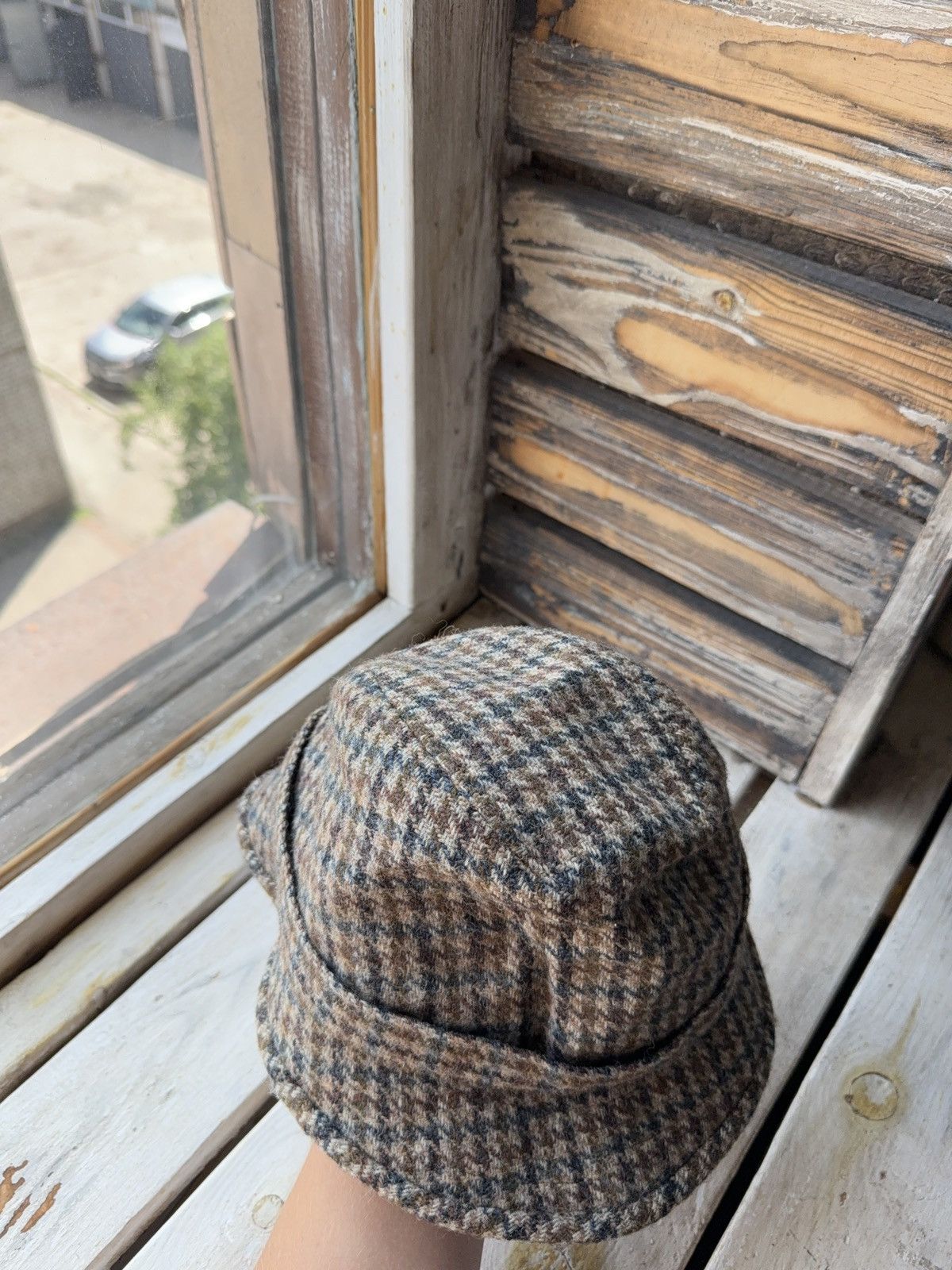 Harris Tweed Harris Tweed Bucket Hat by Debenhams Classics M Size ONE SIZE - 5 Thumbnail