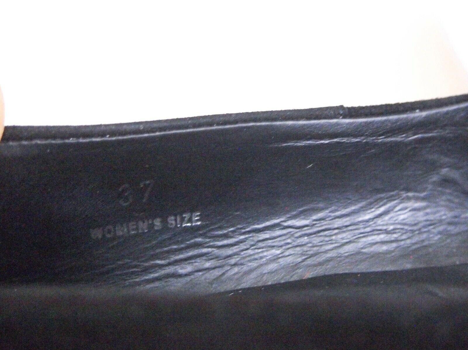 Tod's Tod's Heels Black Suede Womens Size US 7 EU 37 Size US 7 / IT 37 - 6 Thumbnail