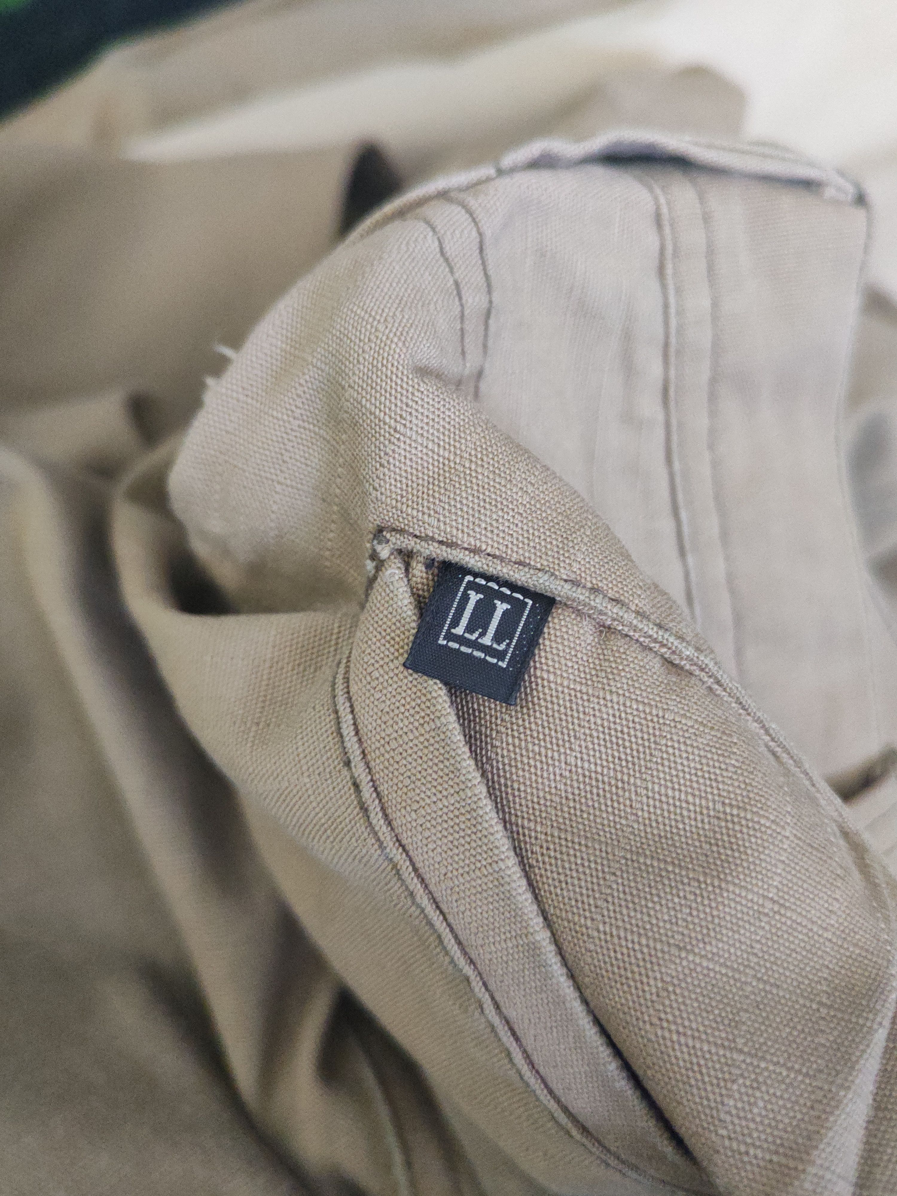 Japanese Brand DL Burtle Beige Multipocket Cargo Pants #46-333 Size US 34 / EU 50 - 15 Thumbnail