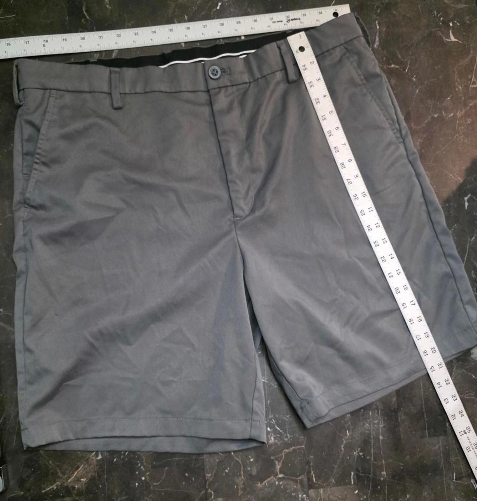 Other Amazon Essentials Mens Shorts Size 40 Gray Flat Front Chino Size US 40 / EU 56 - 9 Thumbnail