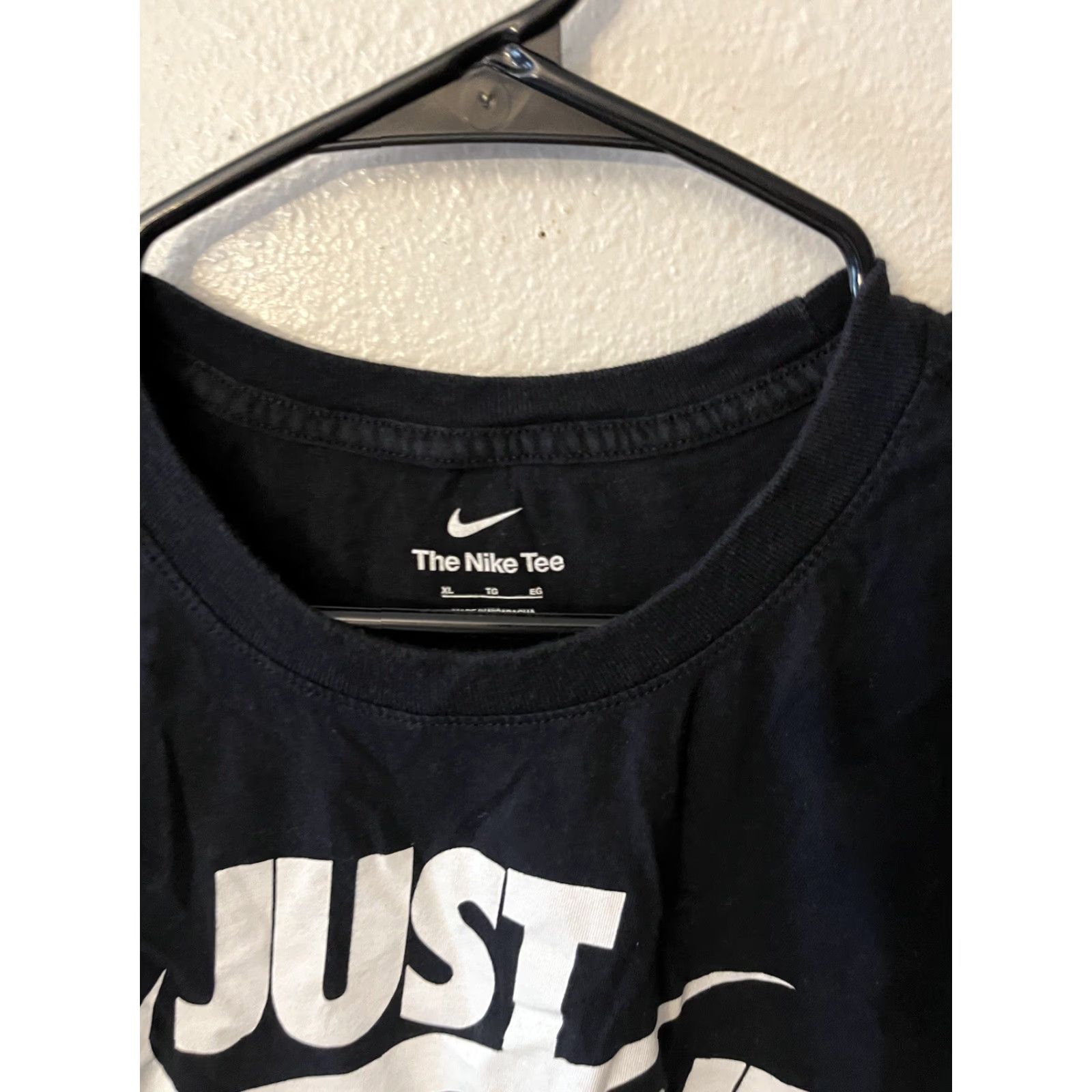 Nike Nike Dri-Fit Tee XL Black Short Sleeve Crew Neck Logo T-Shirt Men Official Nike Shirt Size US XL / EU 56 / 4 - 2 Thumbnail