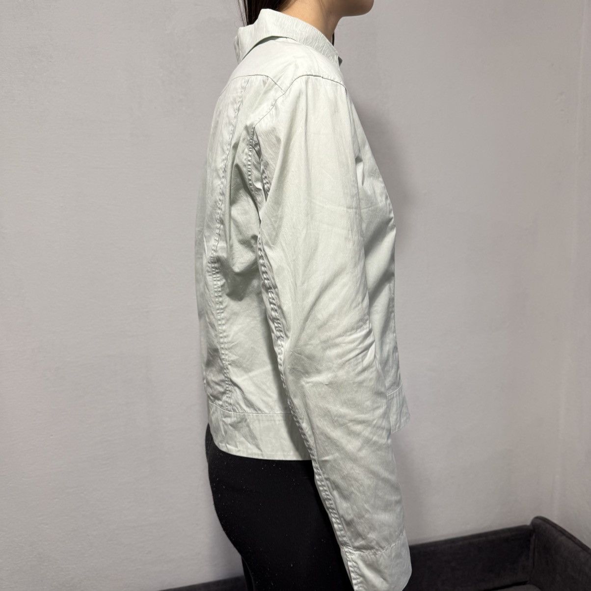 Jil Sander Jil Sander Cropped Button Ups Shirt Size M / US 6-8 / IT 42-44 - 3 Thumbnail