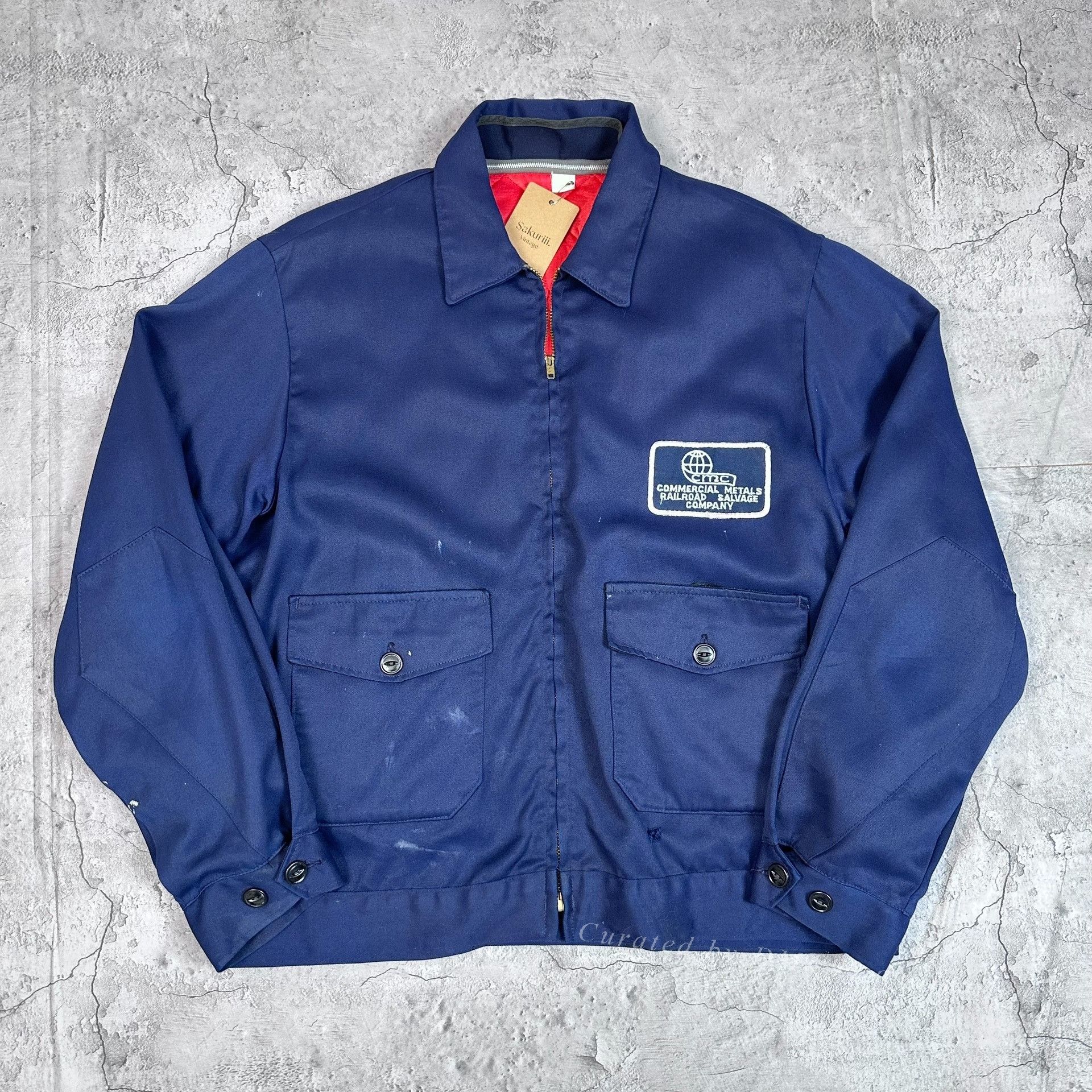 Vintage Workwear Jacket with Detachable Lining Size US M / EU 48-50 / 2 - 1 Thumbnail