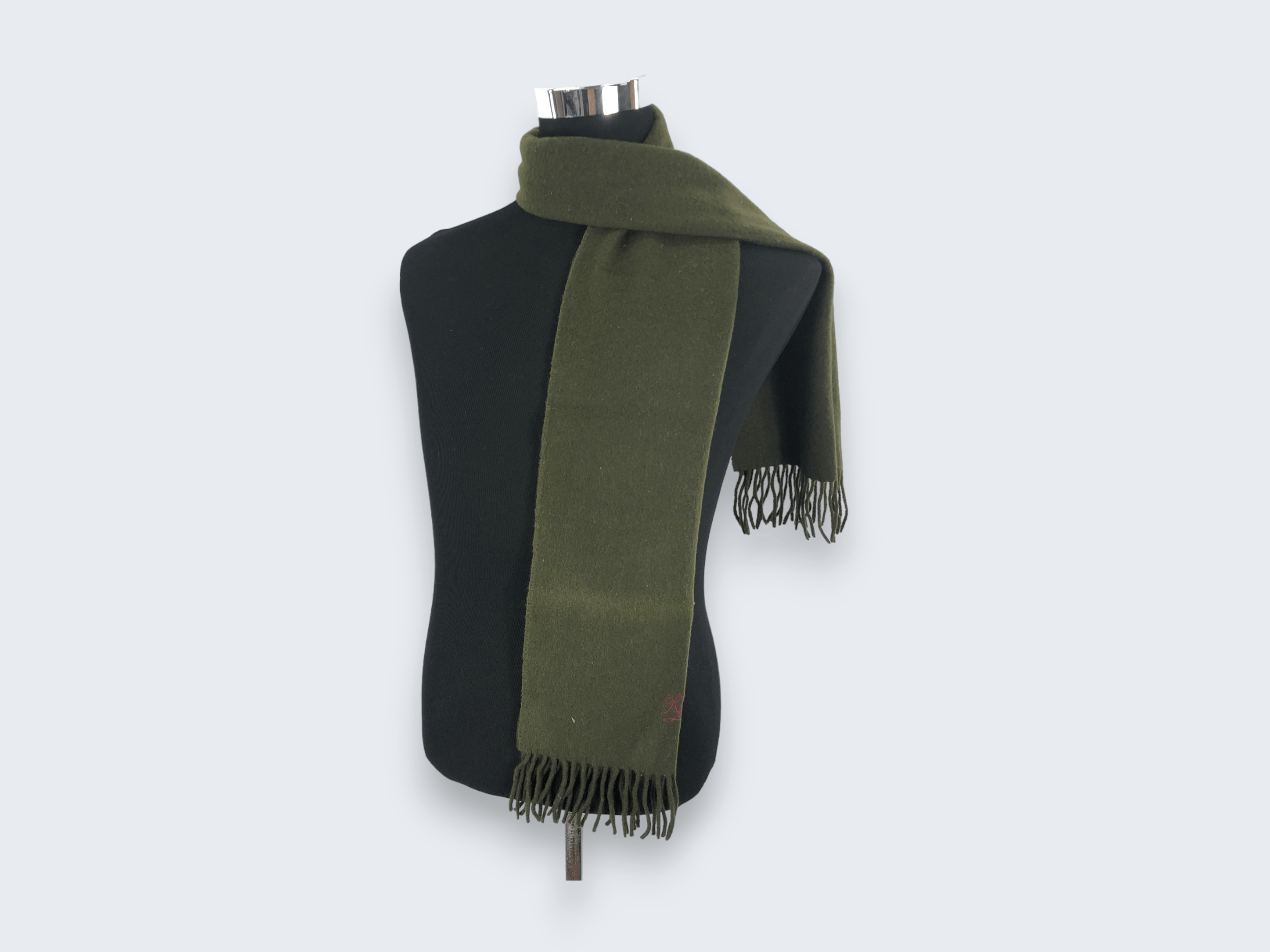 Ralph Lauren × Vintage Vintage Ralph Lauren Scarf Muffler MF344 Size ONE SIZE - 2 Thumbnail