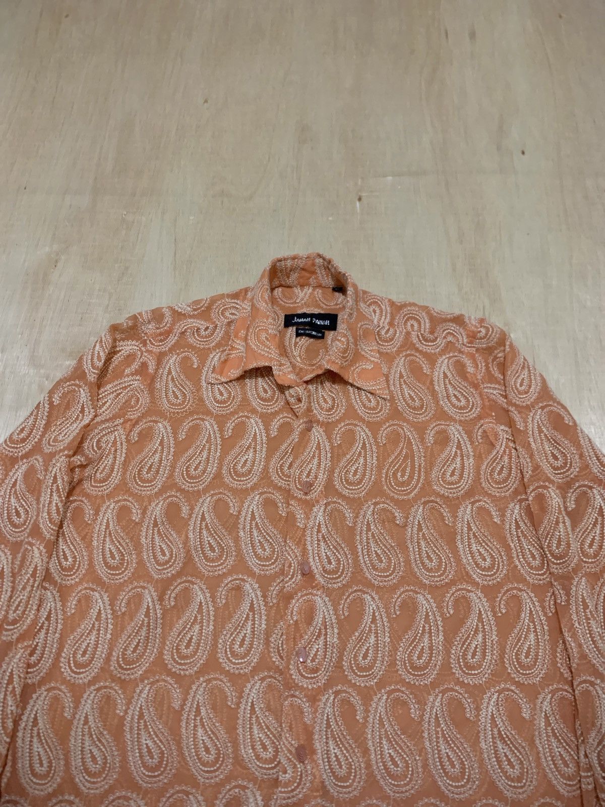 Designer × Issey Miyake × Japanese Brand Designer Jahan Panah Japanese shirt Size US L / EU 52-54 / 3 - 2 Thumbnail