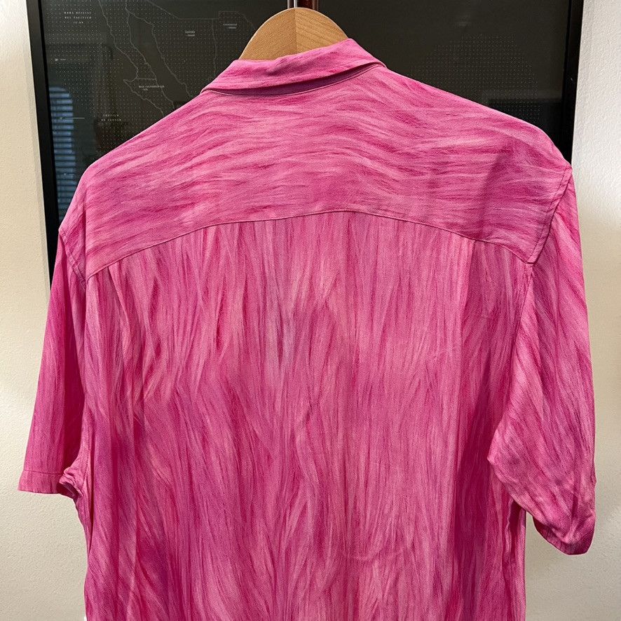 Stussy Stussy - Fur Print Short Sleeve Shirt (#1110282) - Pink Size US M / EU 48-50 / 2 - 7 Thumbnail