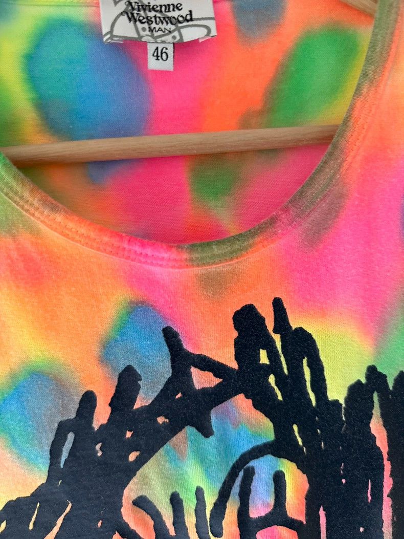 Vivienne Westwood Vivienne Westwood Colorful dyed short sleeves Size M / US 6-8 / IT 42-44 - 6 Thumbnail