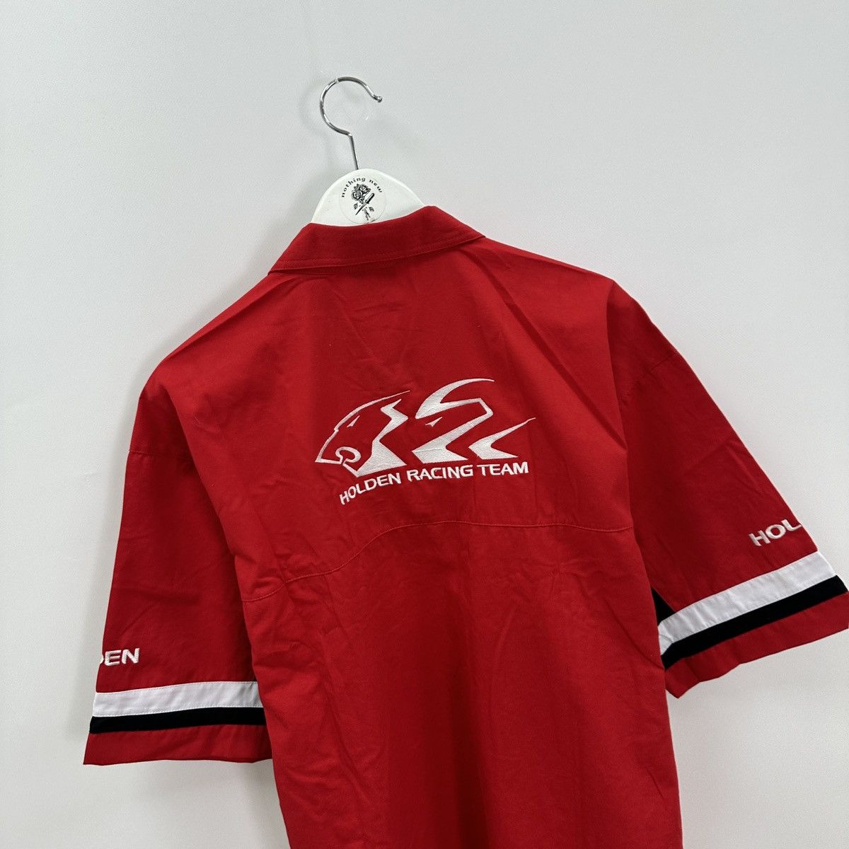 Vintage Vintage 90s Holden Racing Team Mobil 1 Formula one shirt y2k Size US XXL / EU 58 / 5 - 2 Thumbnail