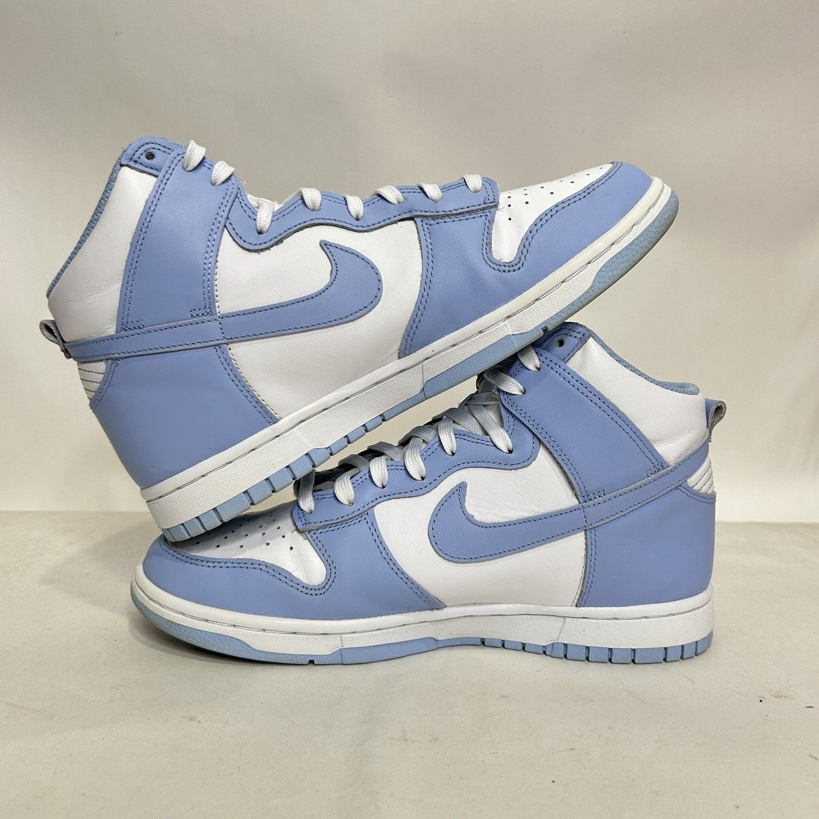 Nike Nike Dunk High WMNS “Aluminum/Blue White” Size US 9.5 / IT 39.5 - 3 Thumbnail