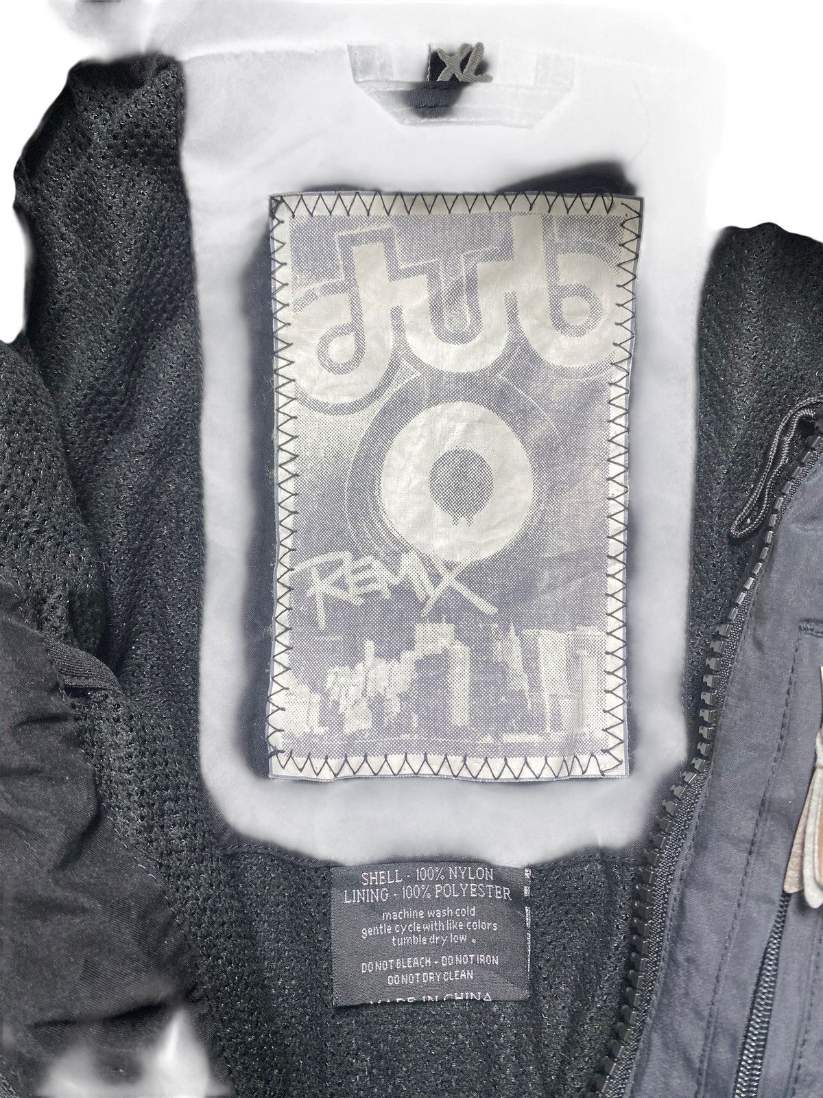 Japanese Brand VINTAGE JAPANESE BRAND DUB JACKET TACTICAL ZIPPER HOODIE Size US XL / EU 56 / 4 - 6 Thumbnail