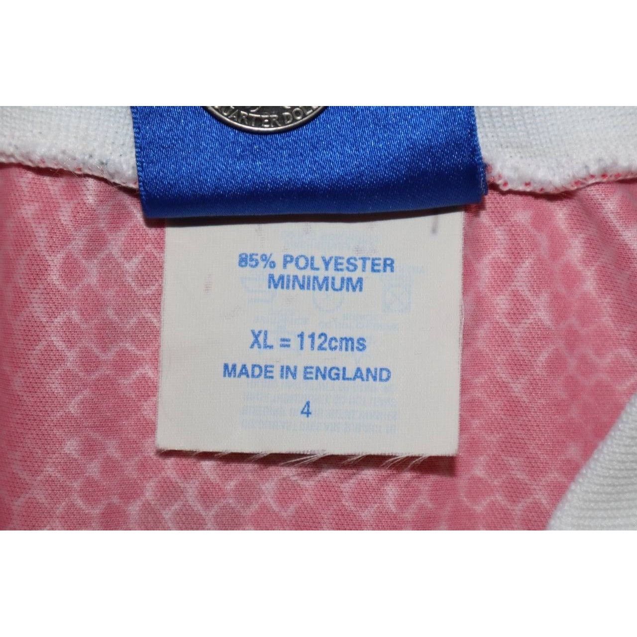 Umbro Vtg Ajax Amsterdam ABN AMBRO Umbro Home Polo Style Jersey XL Size US XL / EU 56 / 4 - 4 Thumbnail
