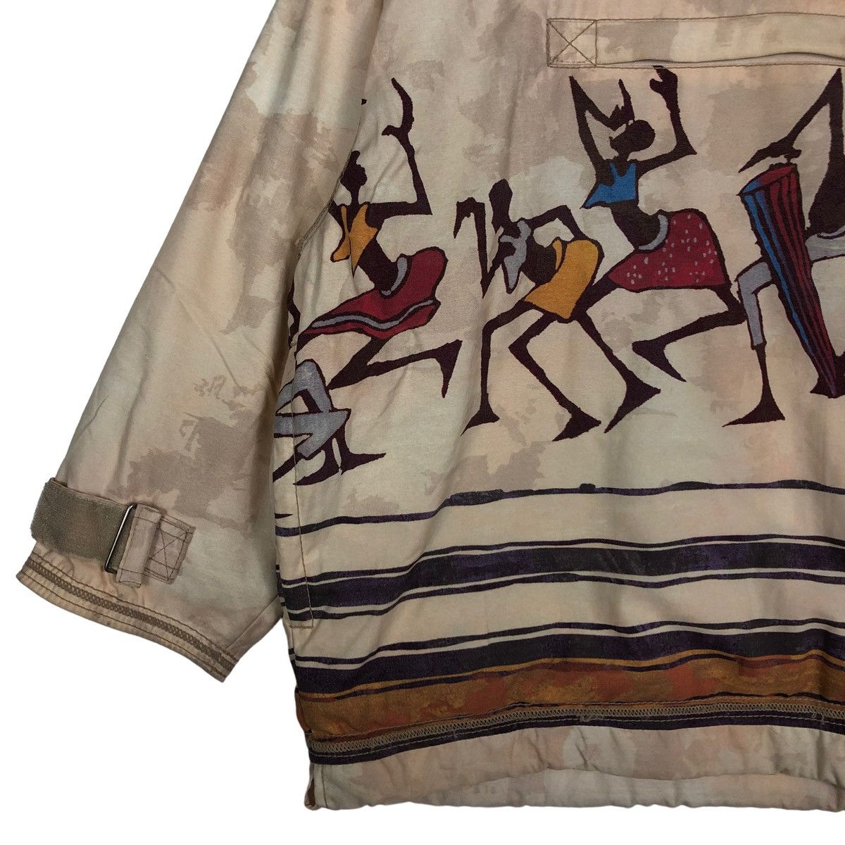 Japanese Brand 🔥VTG ANORAK HUNTING JACKET NAVAJO DESIGN LINEA PALIO ITALY Size US L / EU 52-54 / 3 - 5 Thumbnail