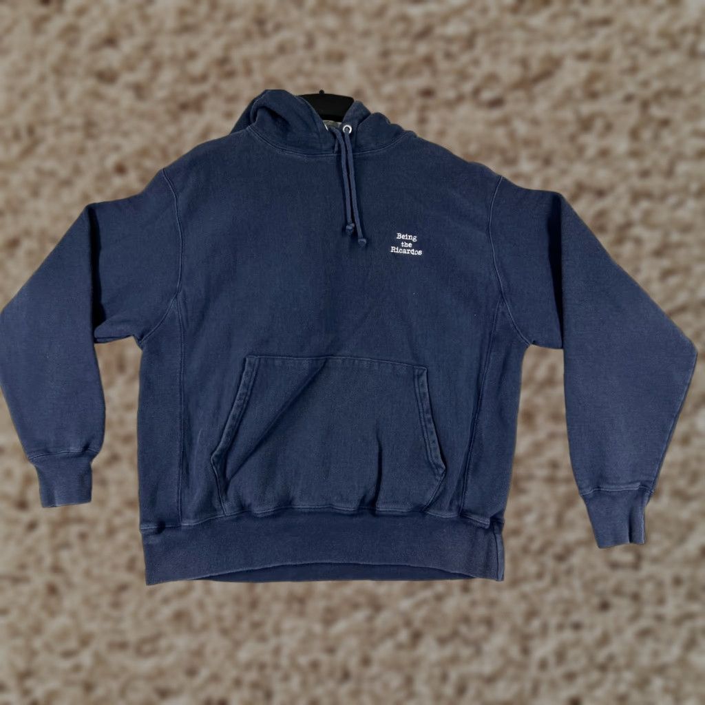 Champion Champion Reverse Weave Hoodie Mens Adult Large Blue Sweatshirt Size US L / EU 52-54 / 3 - 1 Thumbnail