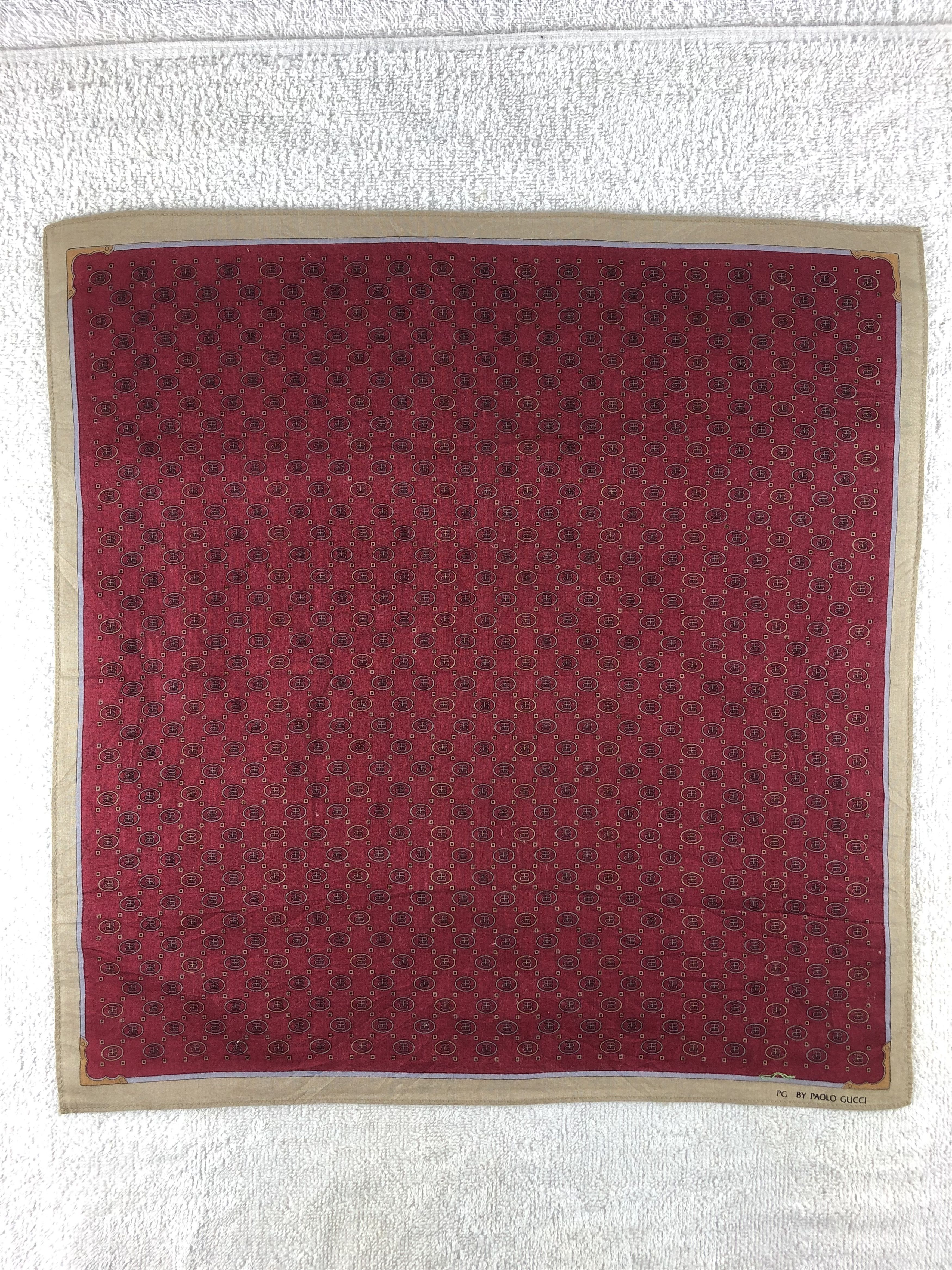Paolo Gucci Paolo Gucci Handkerchief / Bandana / Neckerchief Size ONE SIZE - 3 Thumbnail