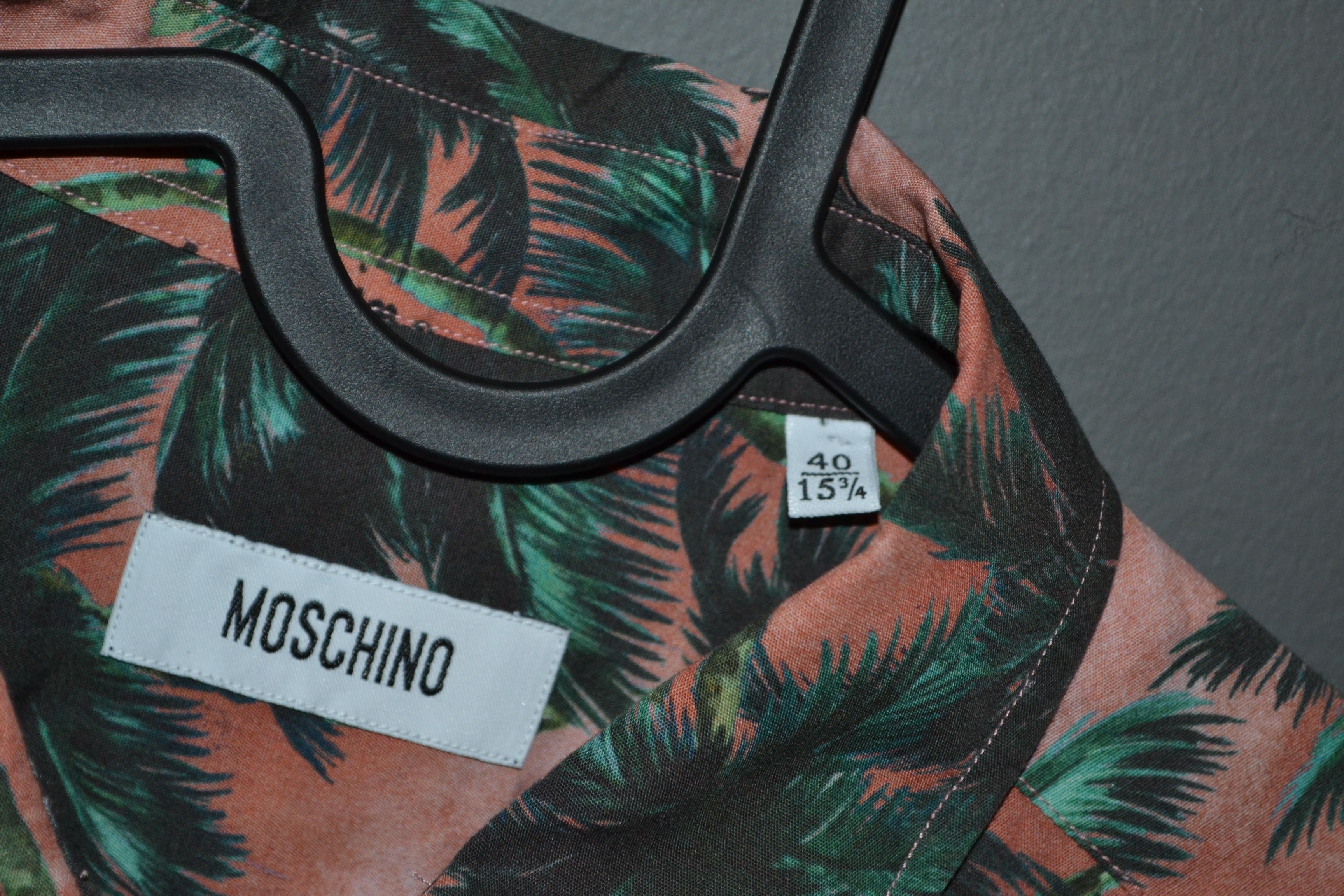 Moschino Moschino Vintage Palms Shirt M Size US M / EU 48-50 / 2 - 5 Thumbnail