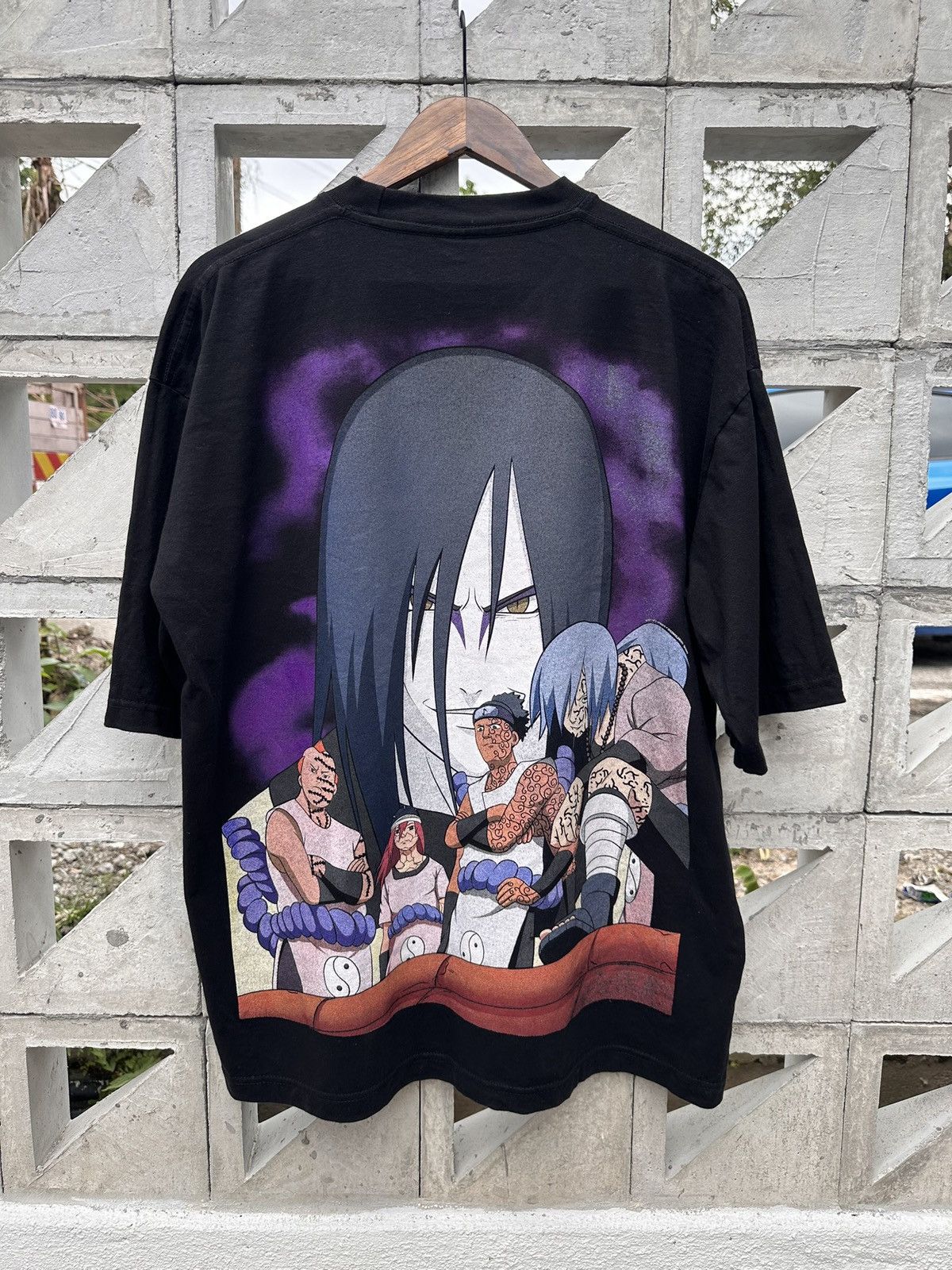 Vintage Naruto Sasuke bootleg Size US L / EU 52-54 / 3 - 5 Thumbnail
