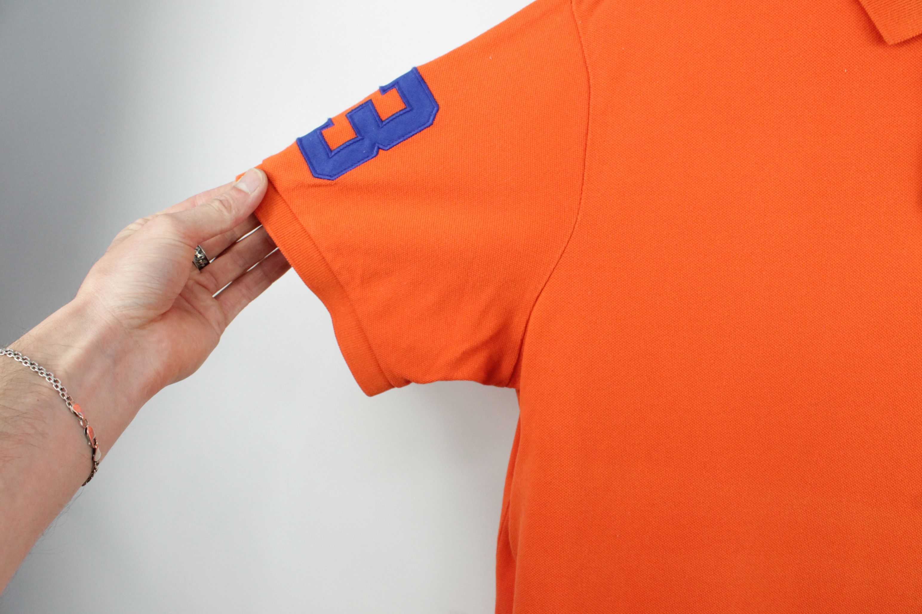 Polo Ralph Lauren × Ralph Lauren Polo Ralph Lauren Custom Fit Big Pony #3 Polo Shirt Size US XL / EU 56 / 4 - 4 Thumbnail
