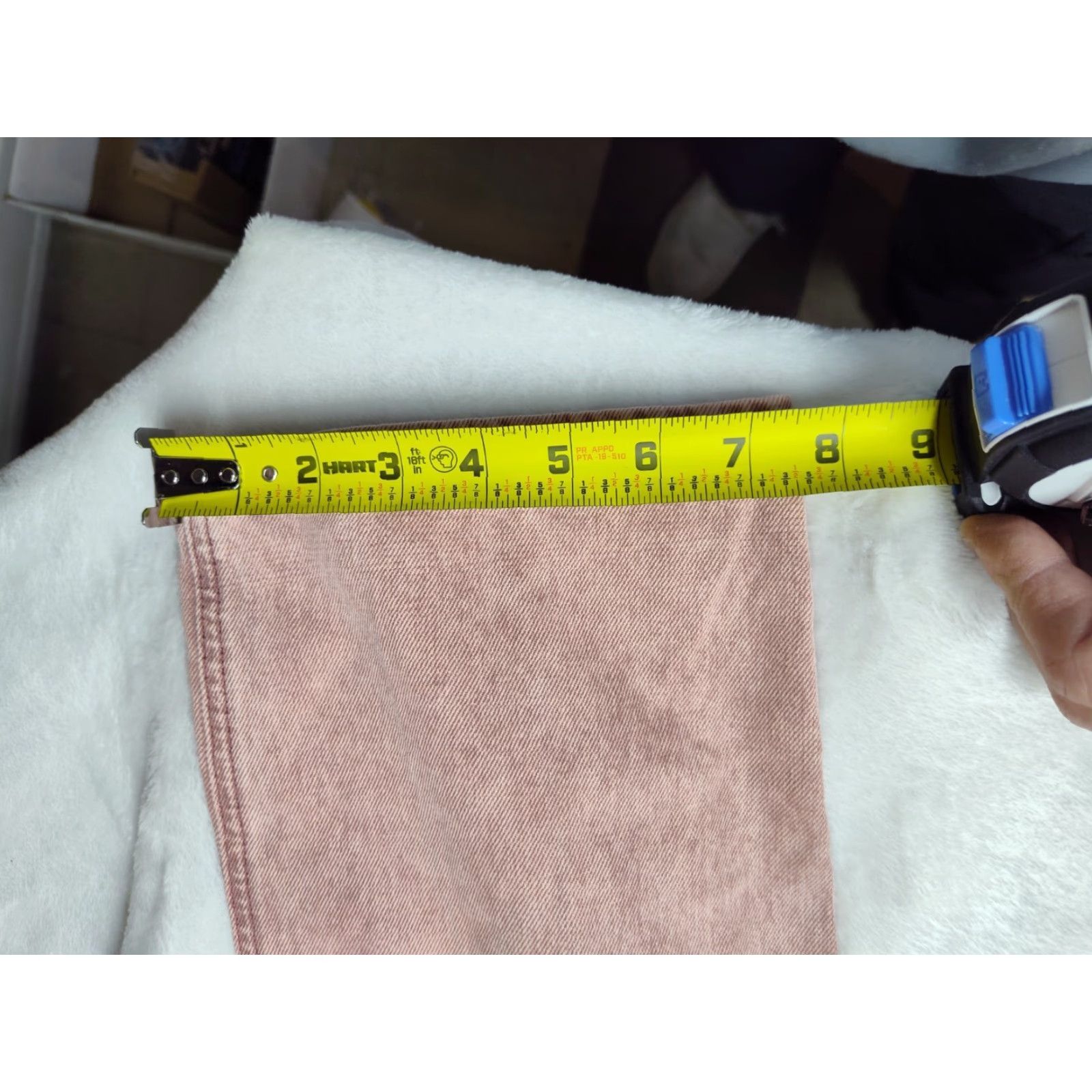 Urban Outfitters VINTAGE Urban Outfitters Y2K Baggy Cargo Jeans Womens 25 Pink High Waisted Relaxed Fit Retro Size 42" / US 20 - 6 Thumbnail