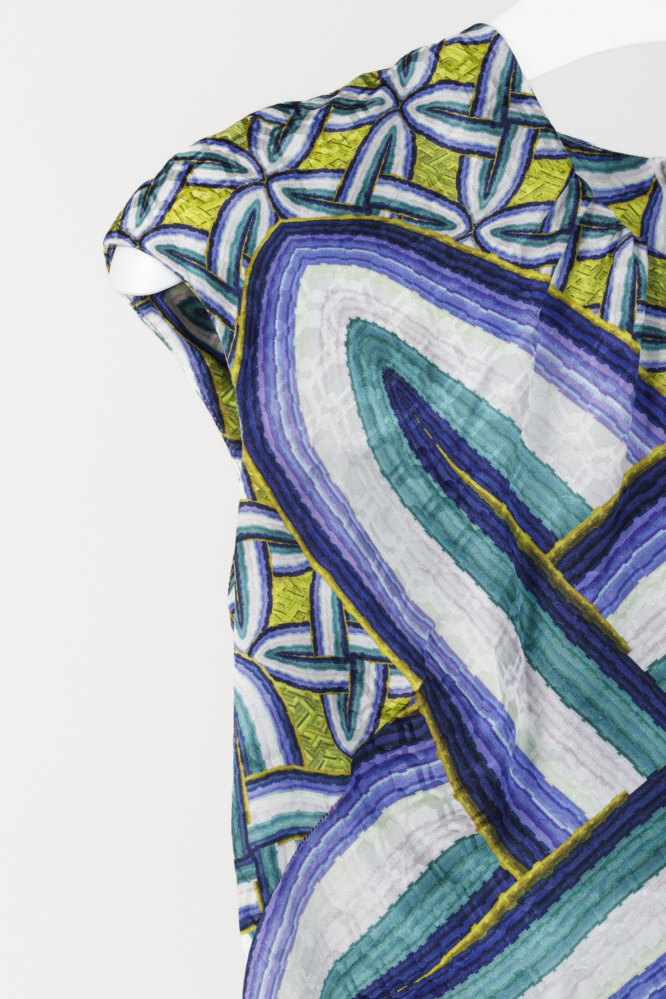 Peter Pilotto Peter Pilotto Selene Silk Jacquard Top Size M / US 6-8 / IT 42-44 - 4 Thumbnail
