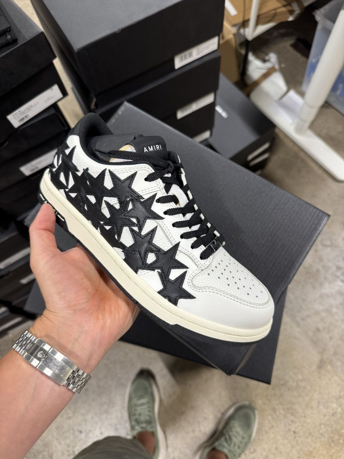 Amiri Amiri Skeleton Star Sneaker Low Top NEW 790$ Size US 7 / EU 40 - 1 Thumbnail