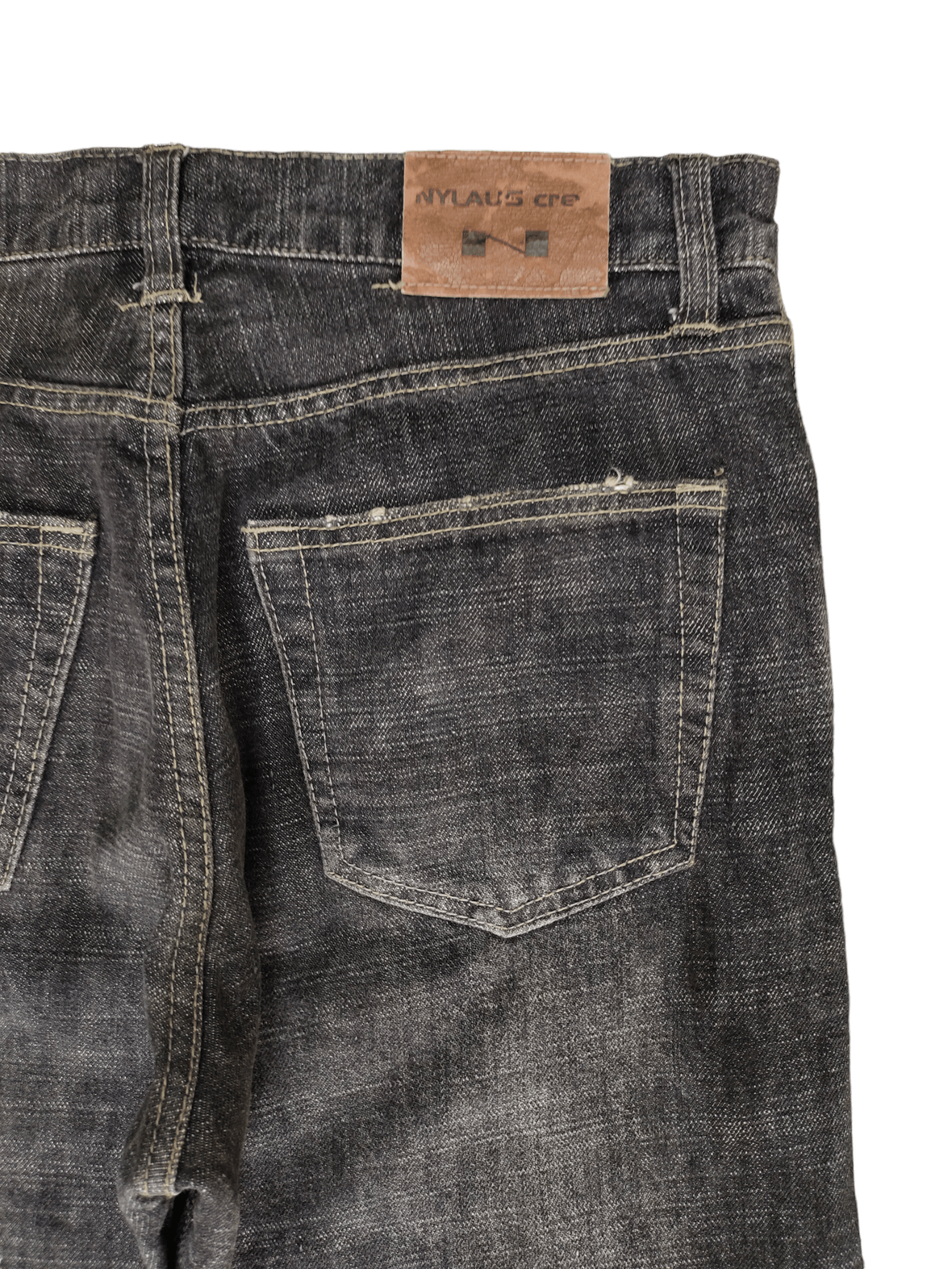Hysteric Glamour Nylaus Patchwork Distress Denim Pants Undercover Style Size US 31 - 14 Thumbnail