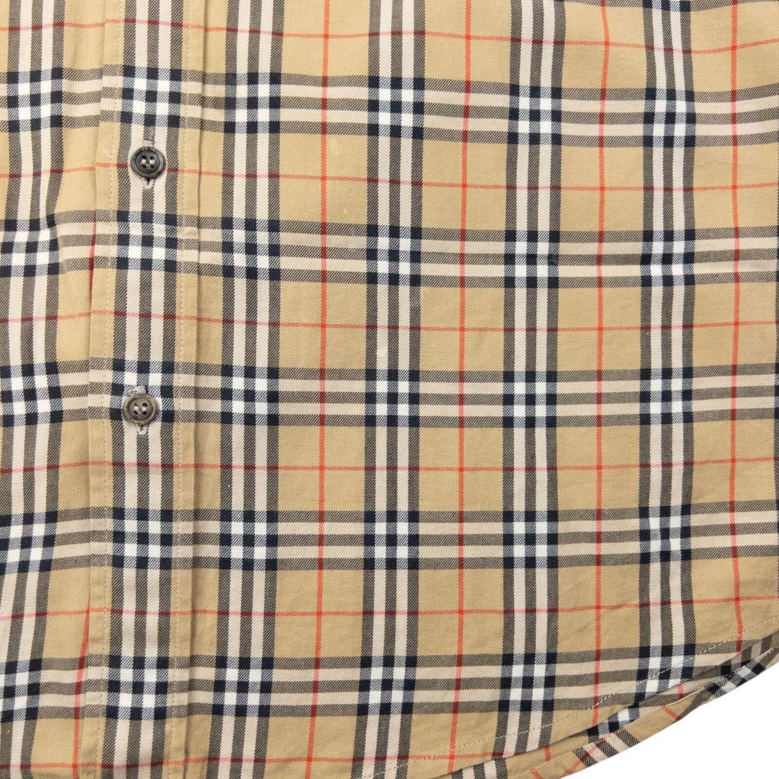 Burberry Vintage 90s Burberry Nova Check Long Sleeve Shirt Size S Size US S / EU 44-46 / 1 - 6 Thumbnail