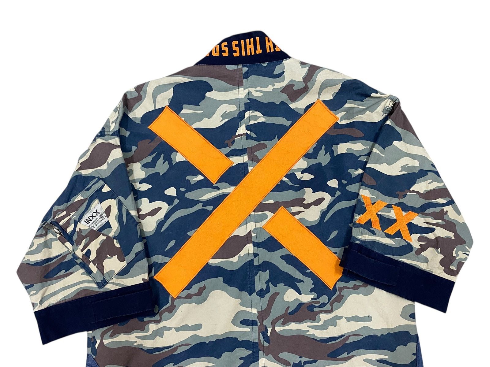Vintage Vtg Inxx Kimono Camo Size US S / EU 44-46 / 1 - 8 Thumbnail