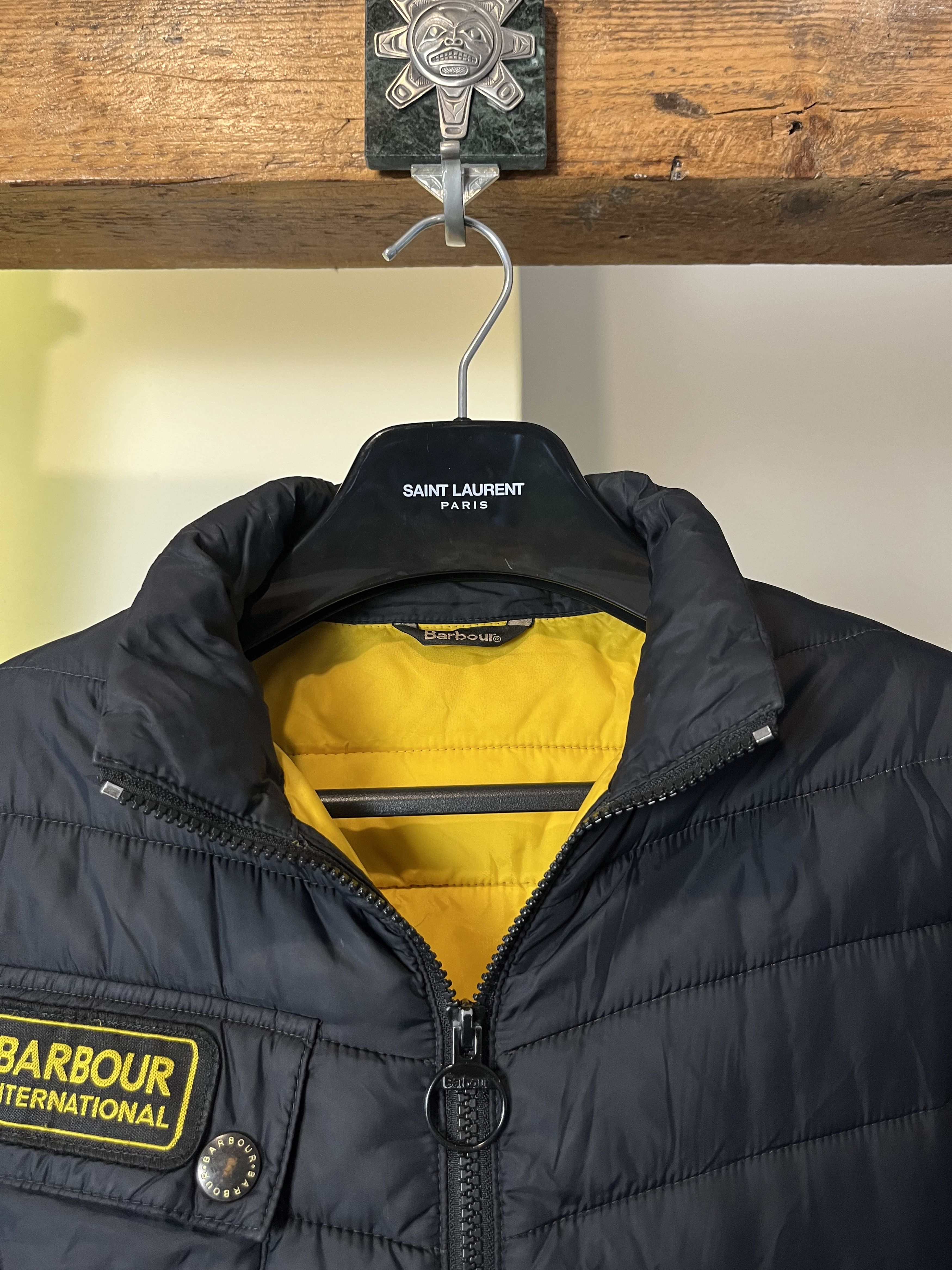 Barbour × Vintage Barbour International Quilted Coat Jacket Size US M / EU 48-50 / 2 - 4 Thumbnail