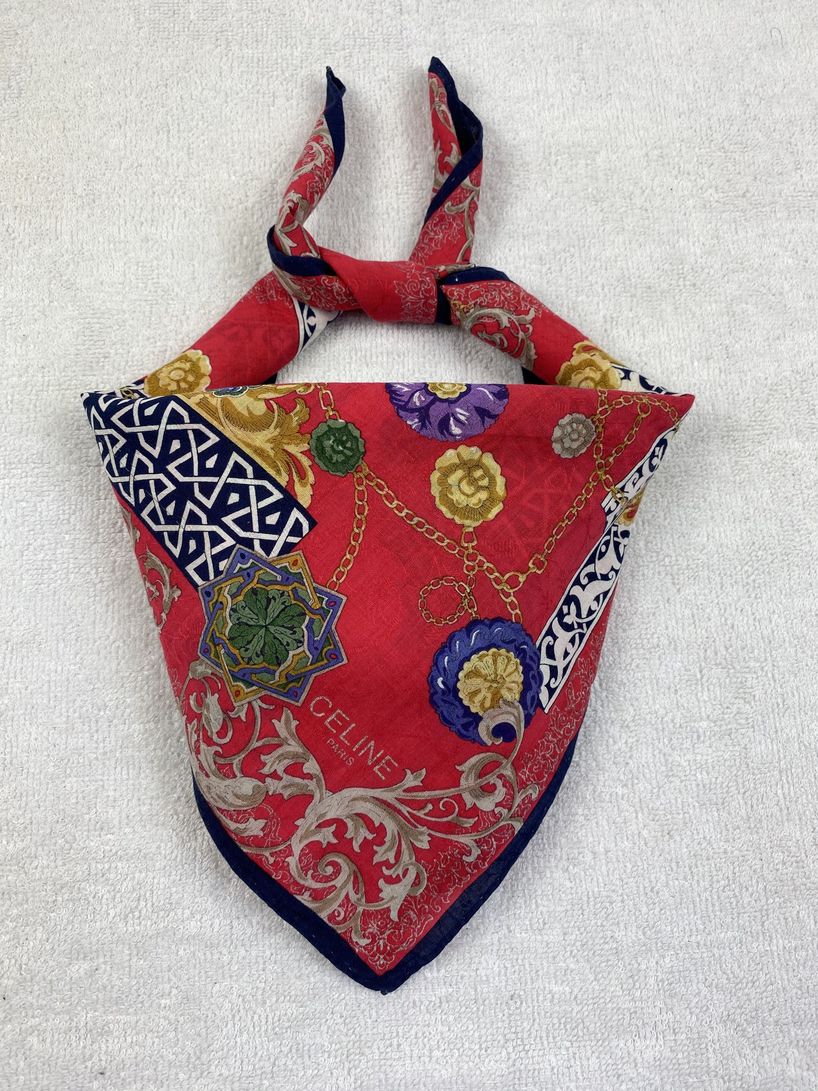 Celine Celine Handkerchief / Bandana / Neckerchief Size ONE SIZE - 2 Thumbnail