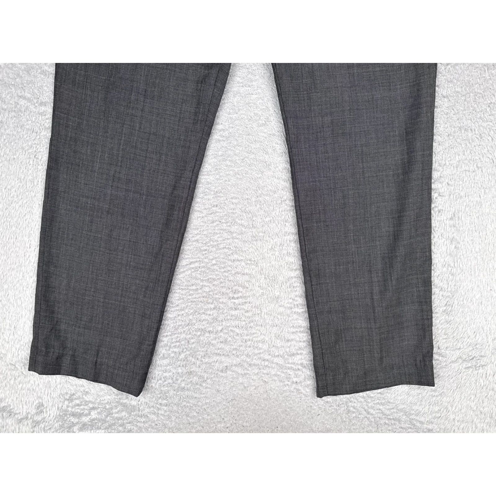 Ralph Lauren Lauren Ralph Lauren Pants Mens 38x32 Gray Wool Blend Dress Flat Front Slacks Size US 38 / EU 54 - 2 Thumbnail
