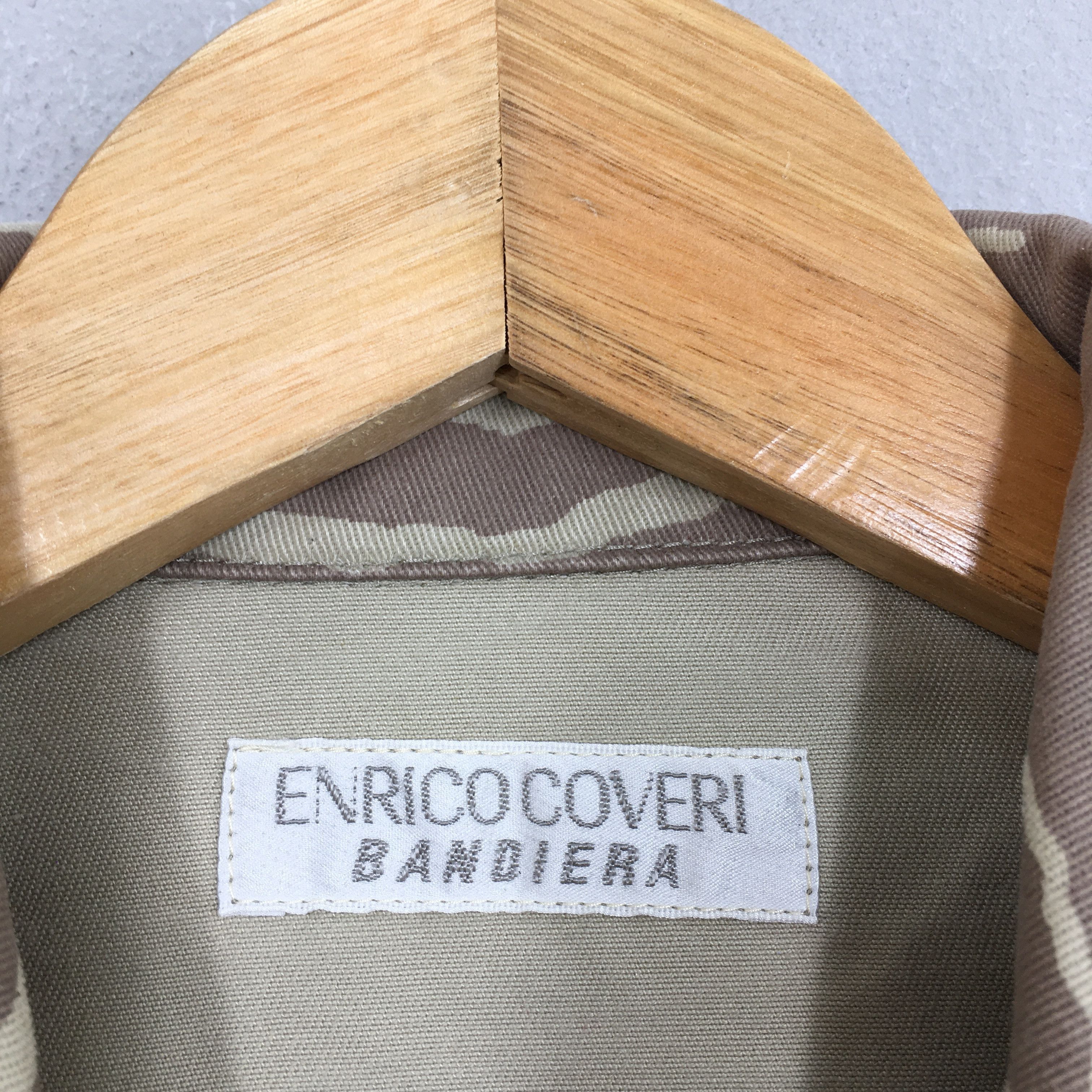Emporio Armani × Enrico Coveri Enrico Coveri Bandiera Tiger Stripes Trucker Jacket Medium Size M / US 6-8 / IT 42-44 - 5 Thumbnail