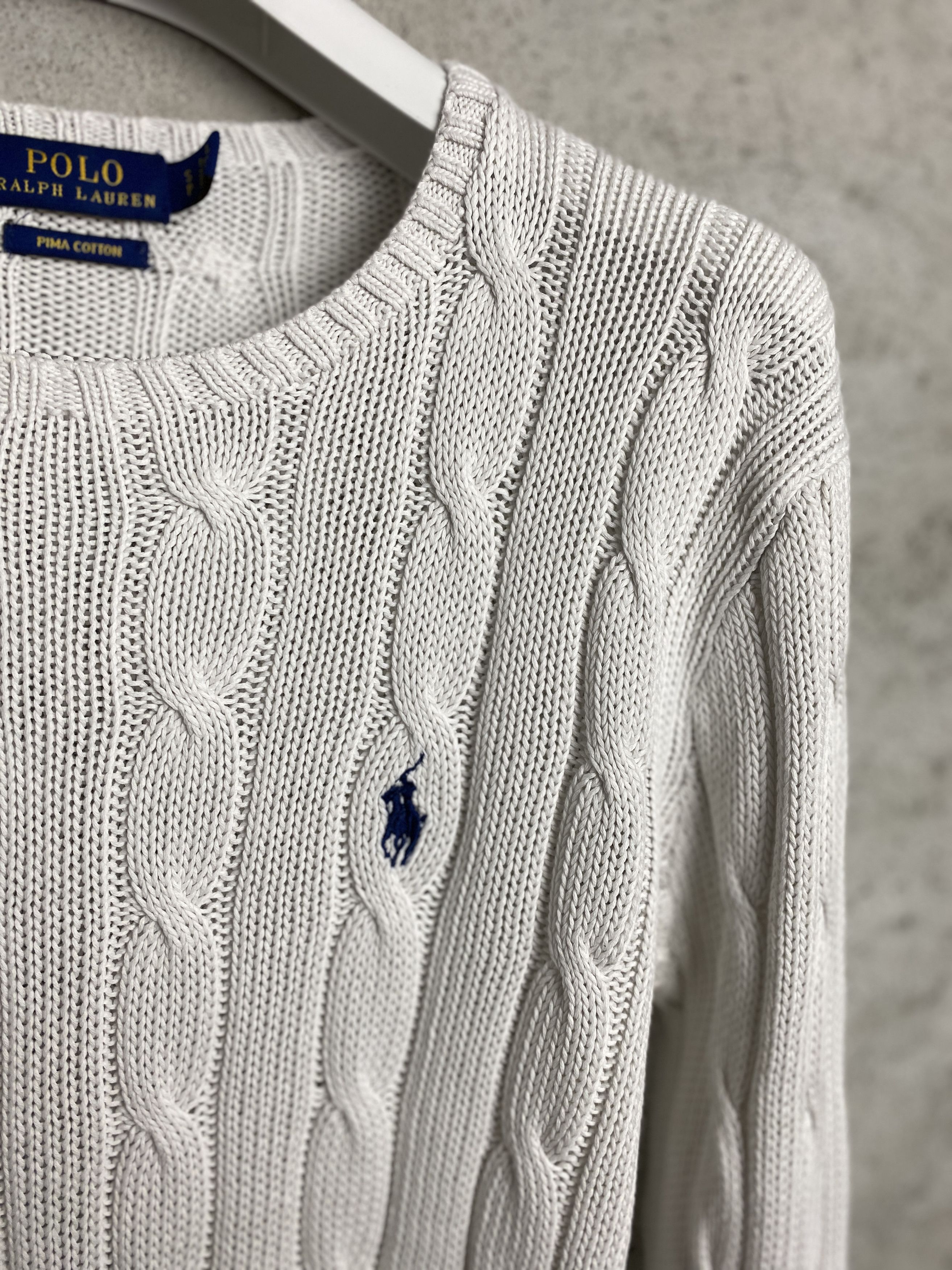 Polo Ralph Lauren Polo Ralph Lauren cable knit sweater knitwear oldmoney Size S / US 4 / IT 40 - 2 Thumbnail