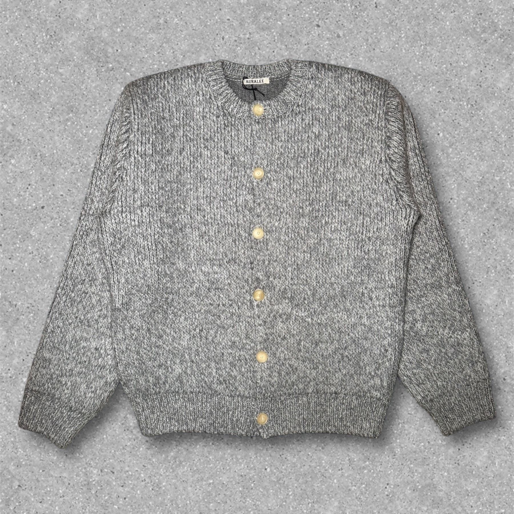 Auralee AURALEE AW25 Wool-Alpaca Round Neck Knit Size US XXL / EU 58 / 5 - 1 Thumbnail