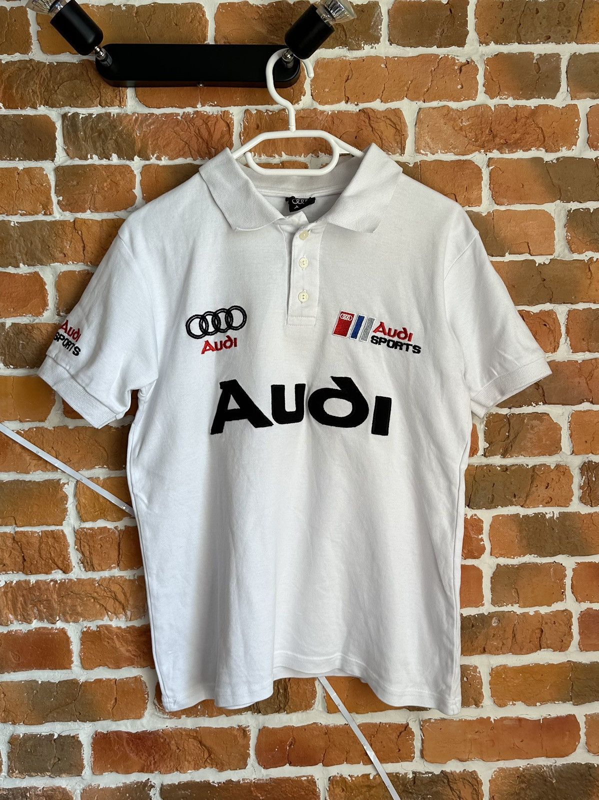 Audi Vintage Audi Sport Racing Polo Shirt Nascar 90s F1 Size US M / EU 48-50 / 2 - 1 Thumbnail