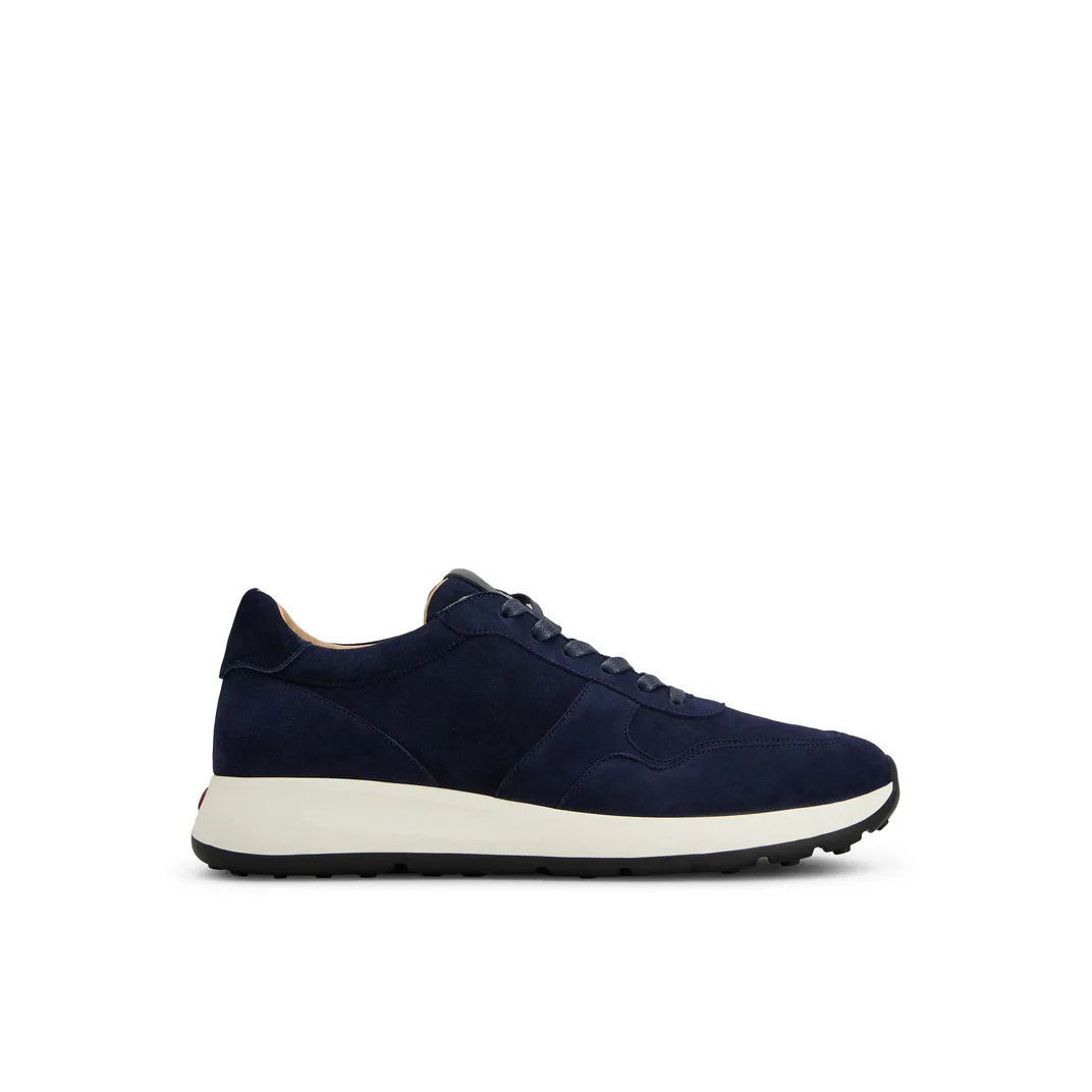 TOD'S Red Dot Blue Suede Sneakers New & Authentic (Men's siz