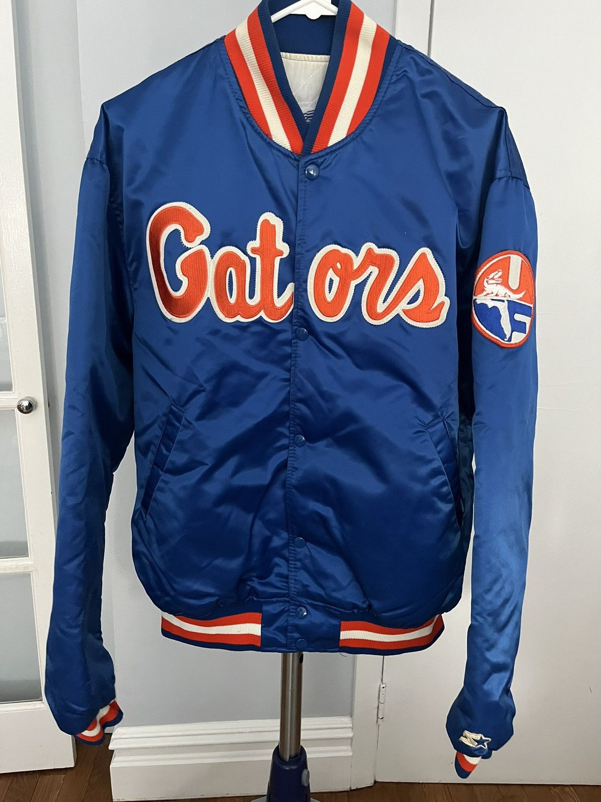 Starter VINTAGE Starter Florida Gators 🐊 Bomber Jacket Size XL Size US XL / EU 56 / 4 - 1 Thumbnail
