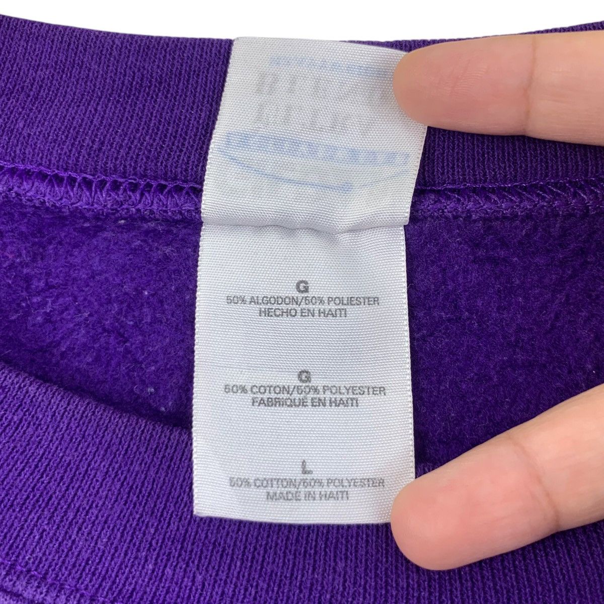 Gildan SHE WHO MUST Be Obeyed Print Purple Sweatshirt Size US L / EU 52-54 / 3 - 6 Thumbnail