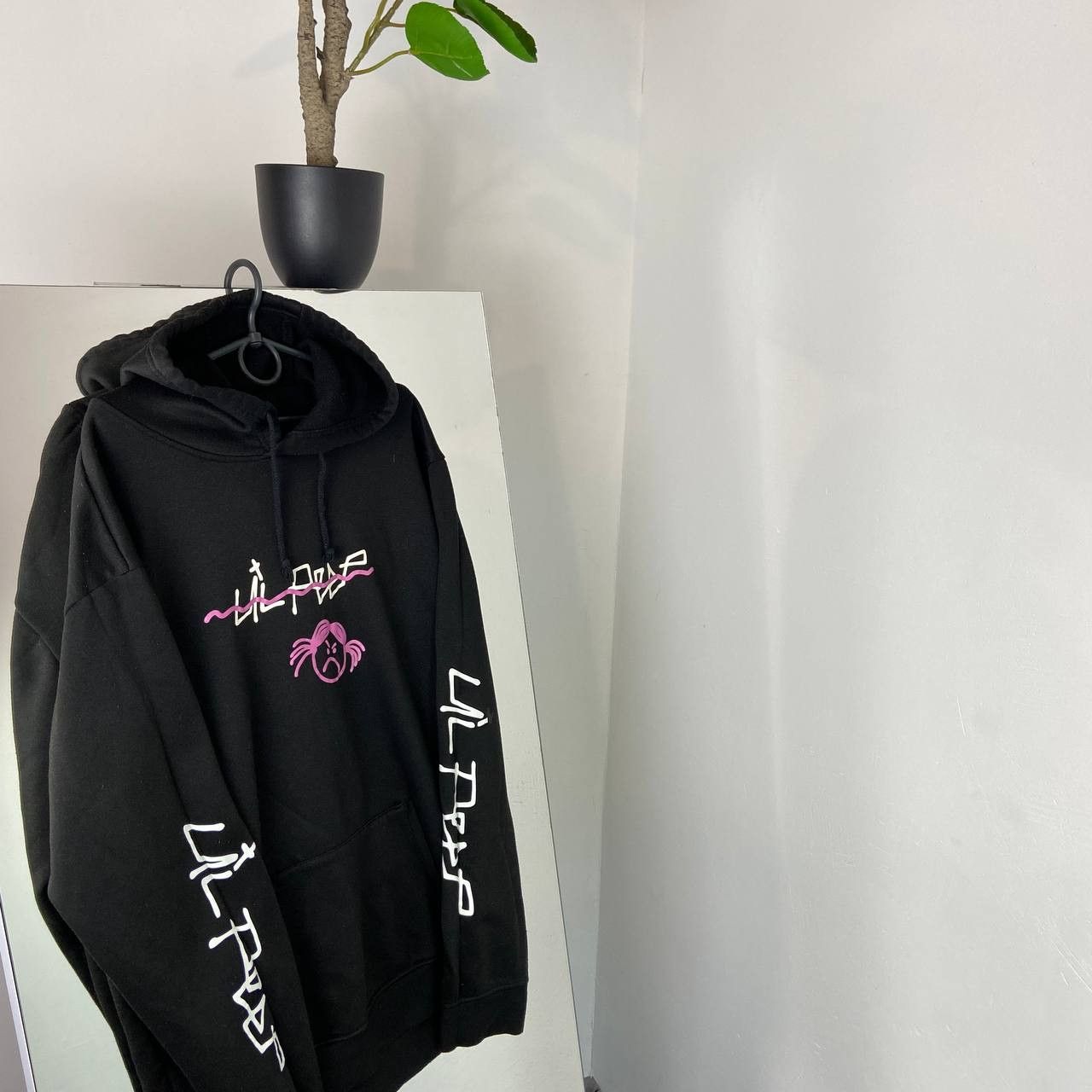 Rap Tees Lil Peep Hoodie Big Logo Oversized Rap Style Size US L / EU 52-54 / 3 - 1 Thumbnail
