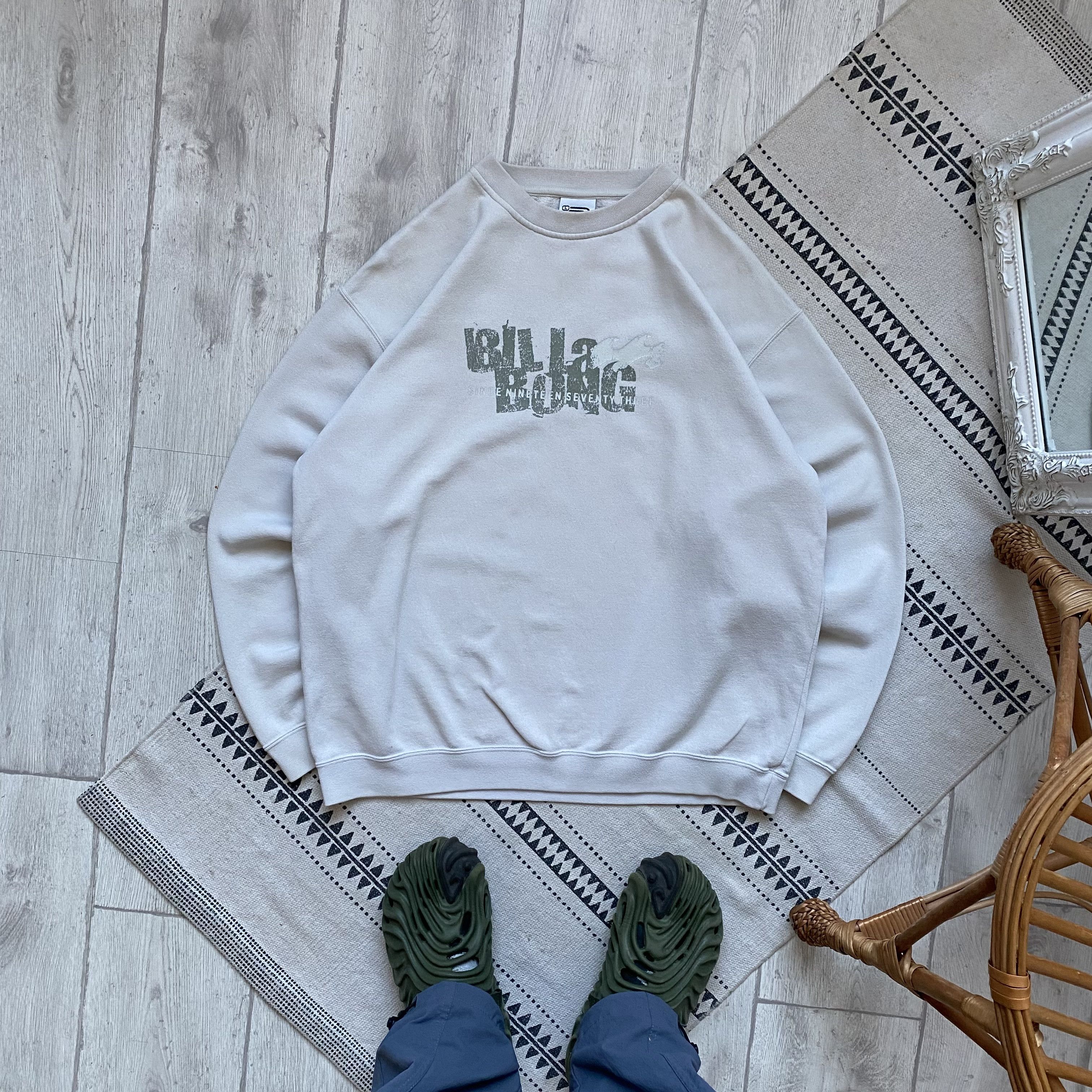 Billabong Vintage 90s Billabong logo sweatshirt crewneck Size US L / EU 52-54 / 3 - 1 Thumbnail