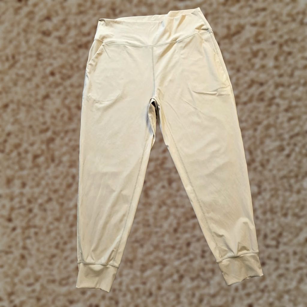 Vintage Gradual Pants Womens Size XXL Beige Tan Joggers Stretch Performance Casual Basic Size 40" / US 18 - 1 Thumbnail